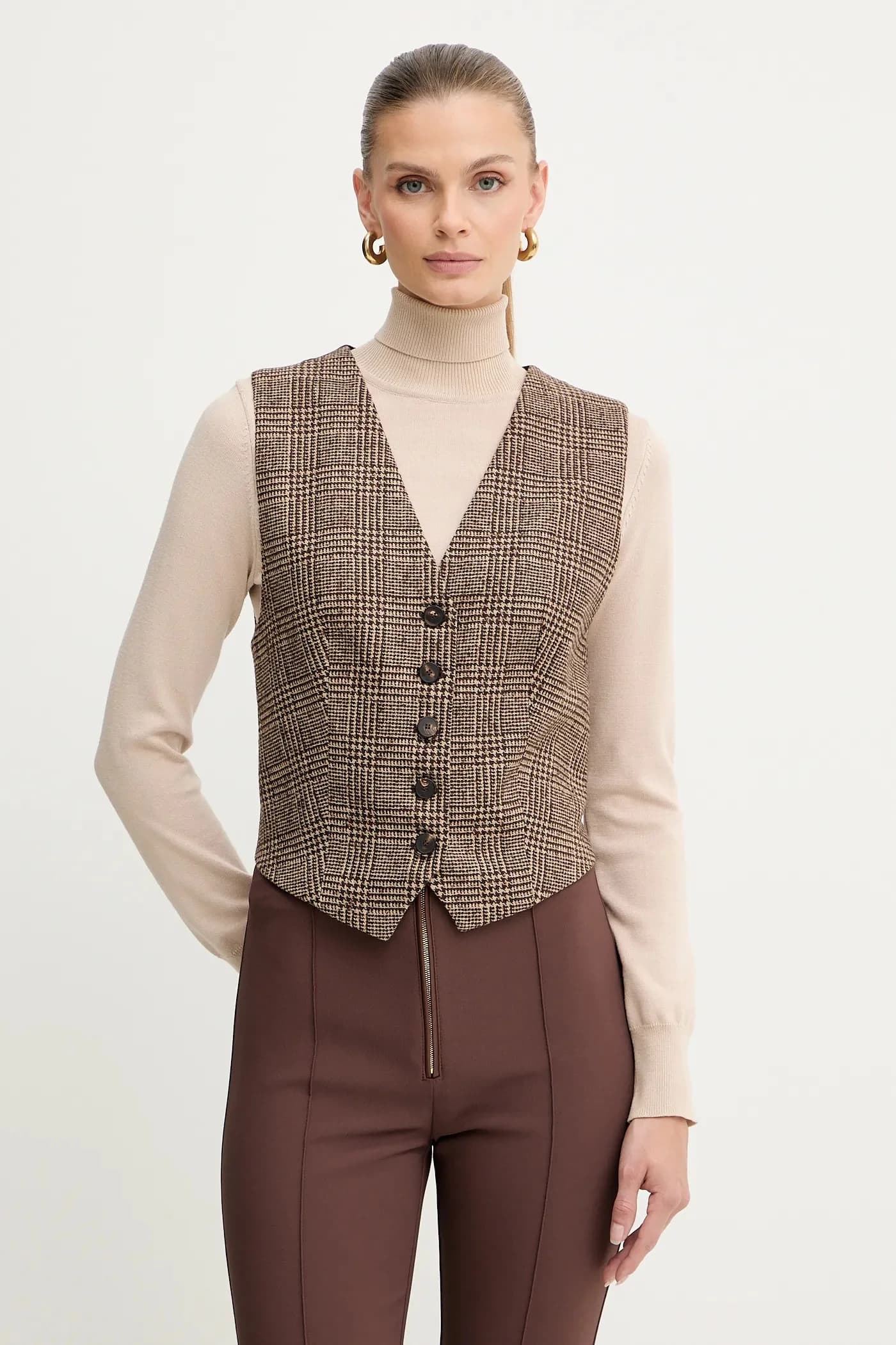 Жилет с добавлением шерсти