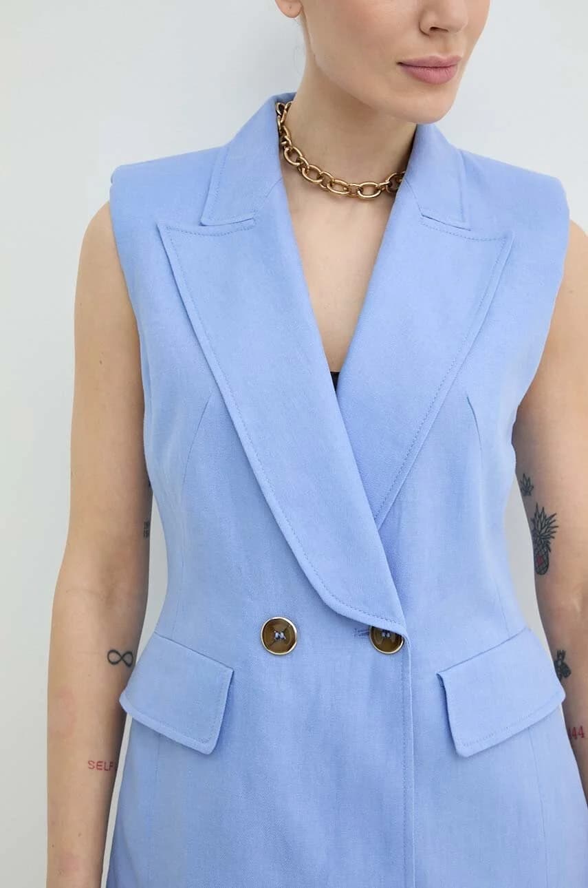 льняной жилет VOLTA - фото 5