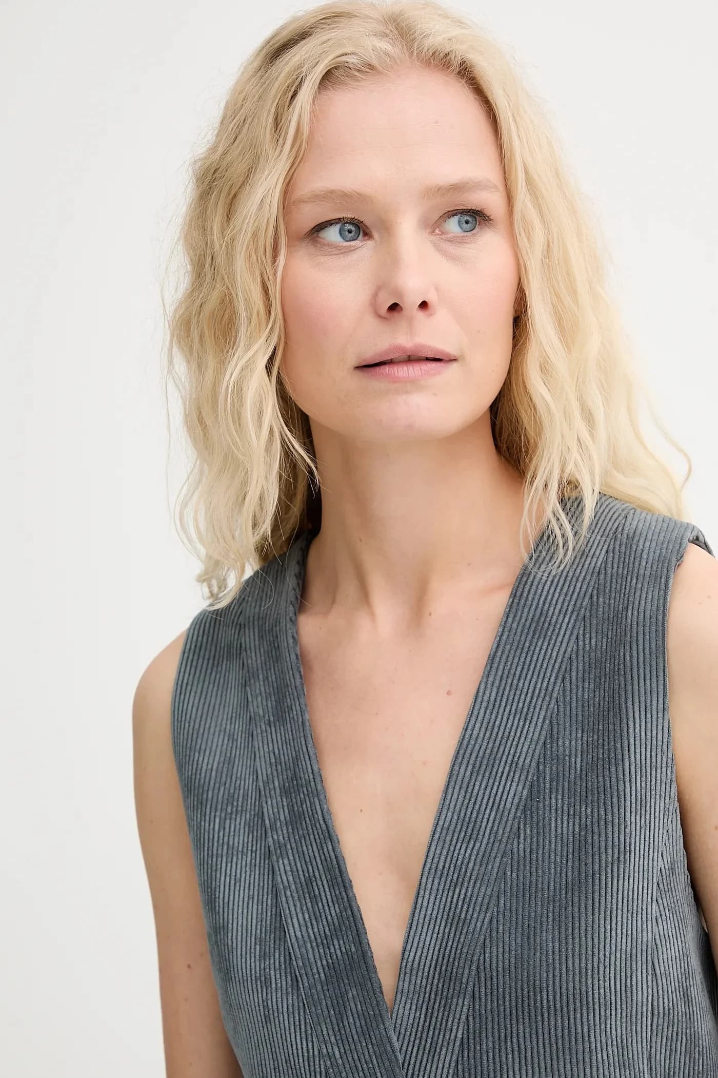 LILLIAN вельветовый жилет - фото 4