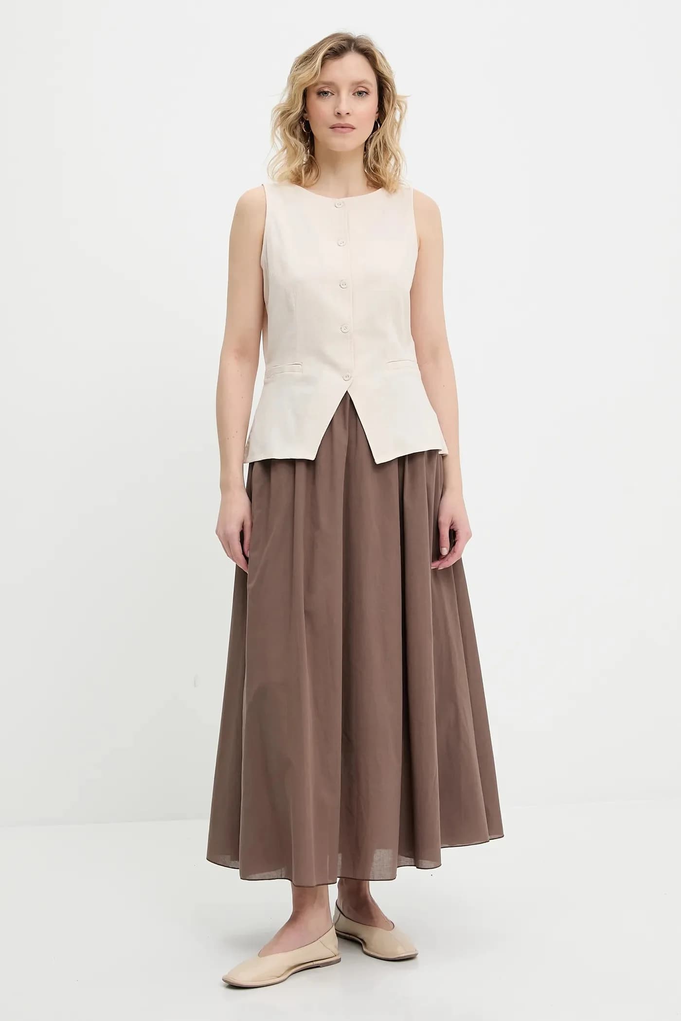 Хлопковый жилет - фото 2