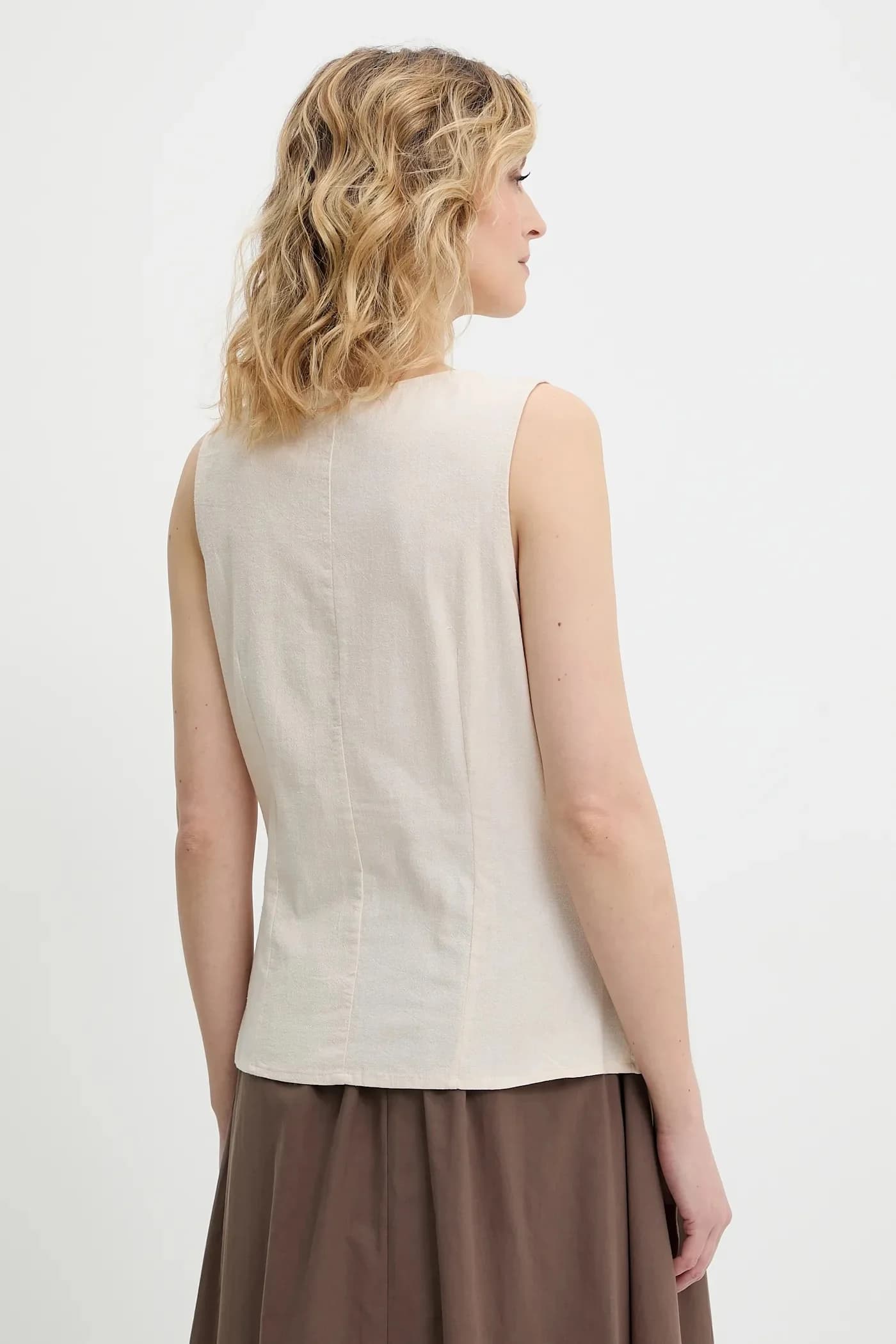 Хлопковый жилет - фото 3