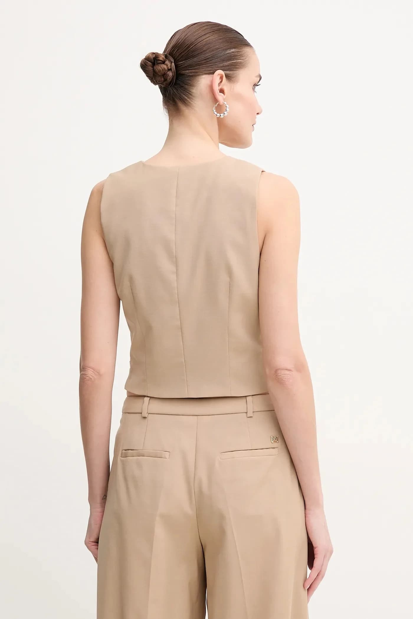 IRINA жилет из смесовой шерсти - фото 3