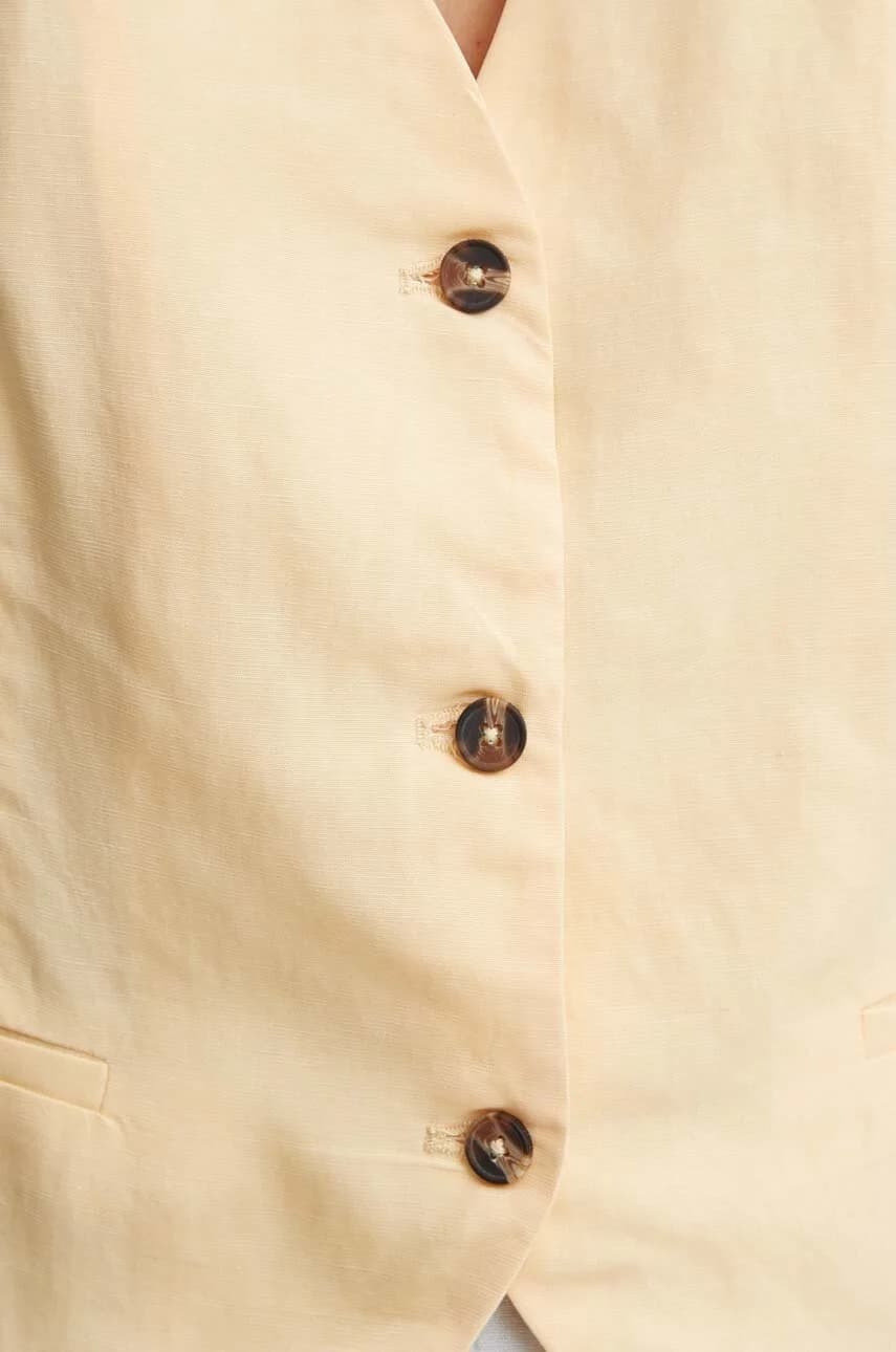 ADITI жилет из смесового льна - фото 5