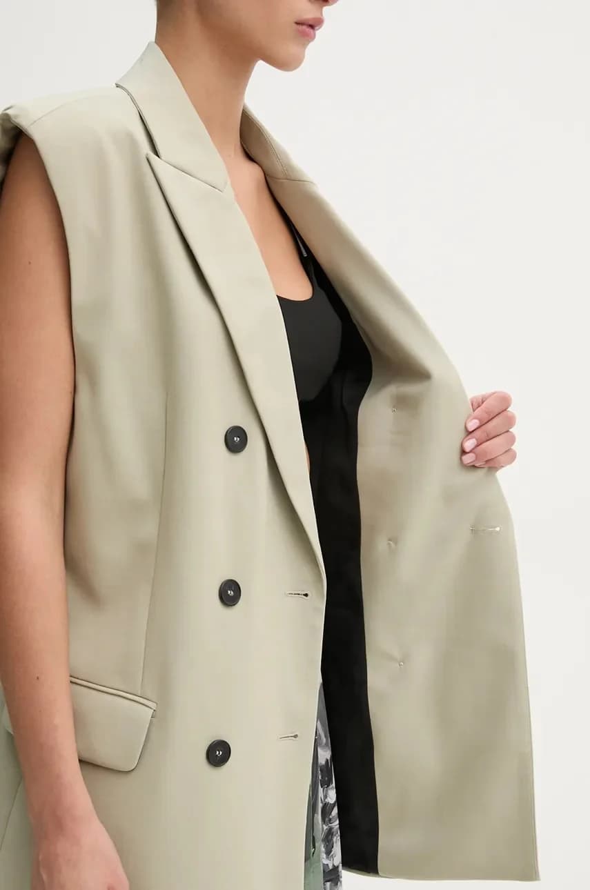 Шерстяной жилет - фото 6