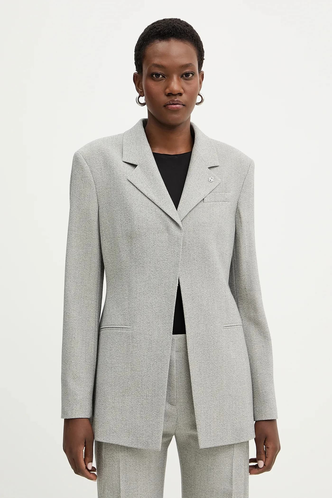 Куртка с добавлением шерсти Джакара.