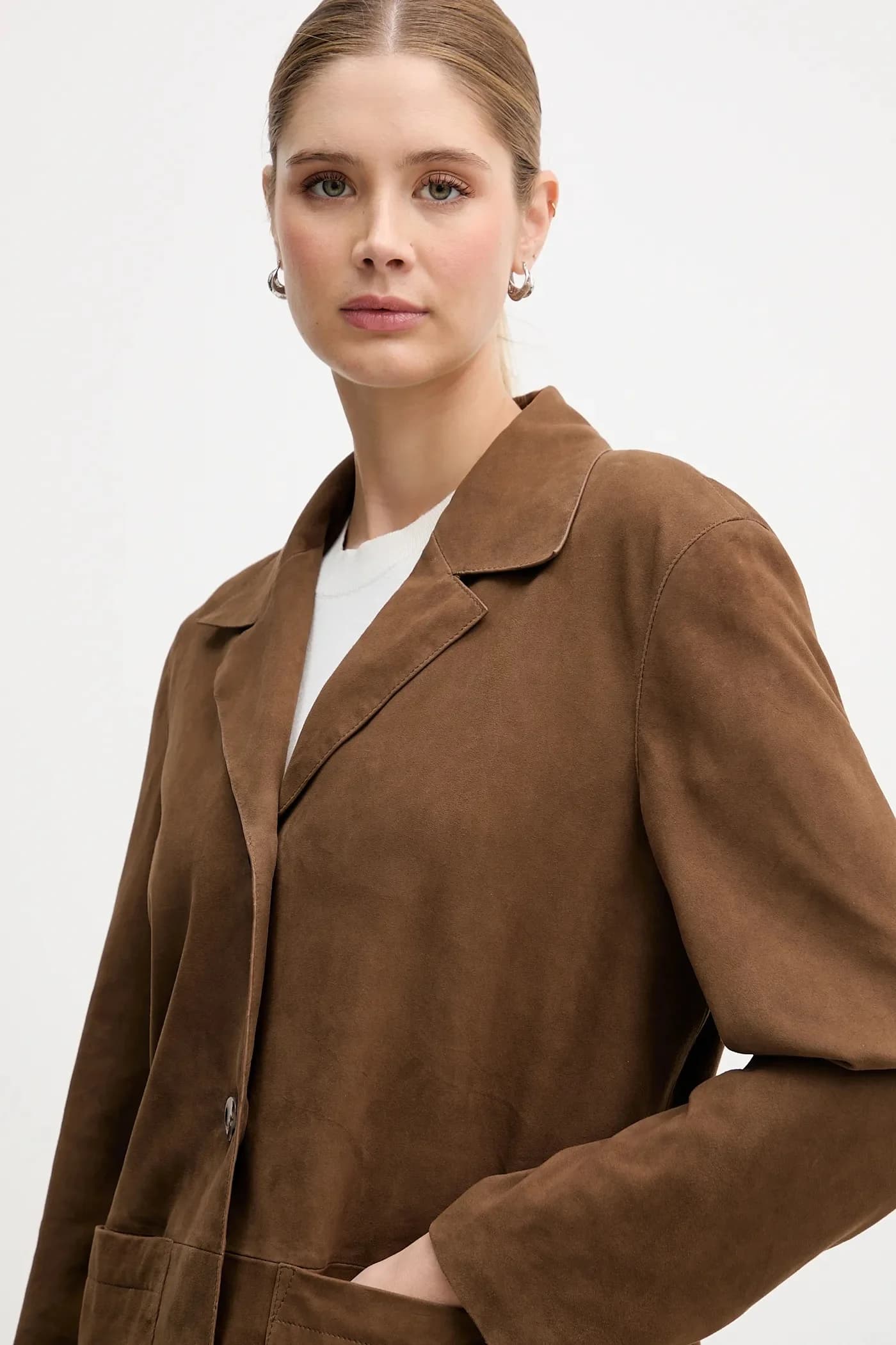 Замшевая куртка - фото 4