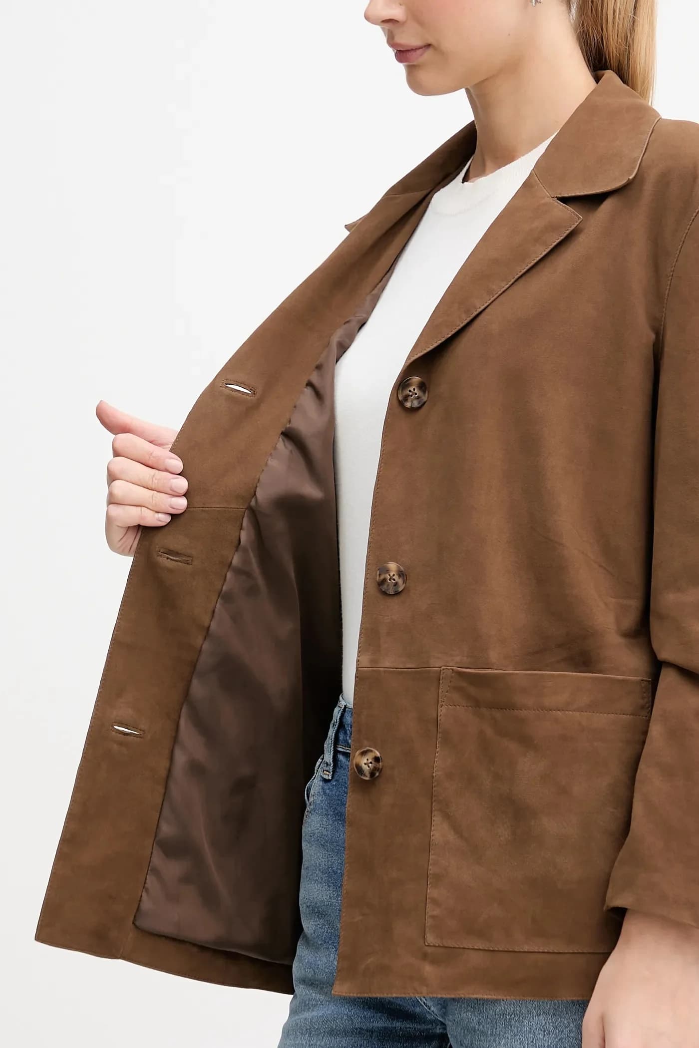 Замшевая куртка - фото 6