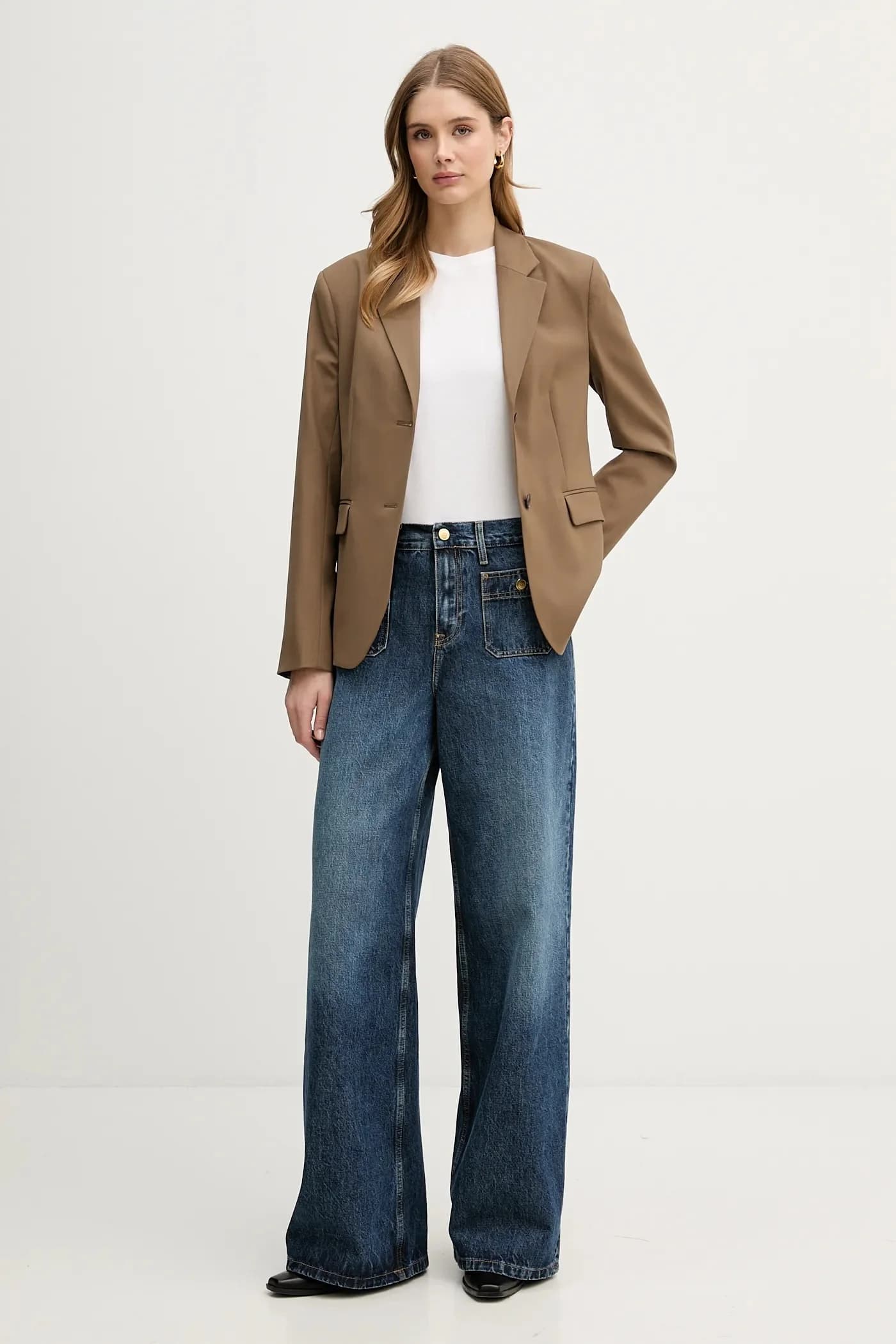 Куртка из смесовой шерсти - фото 2