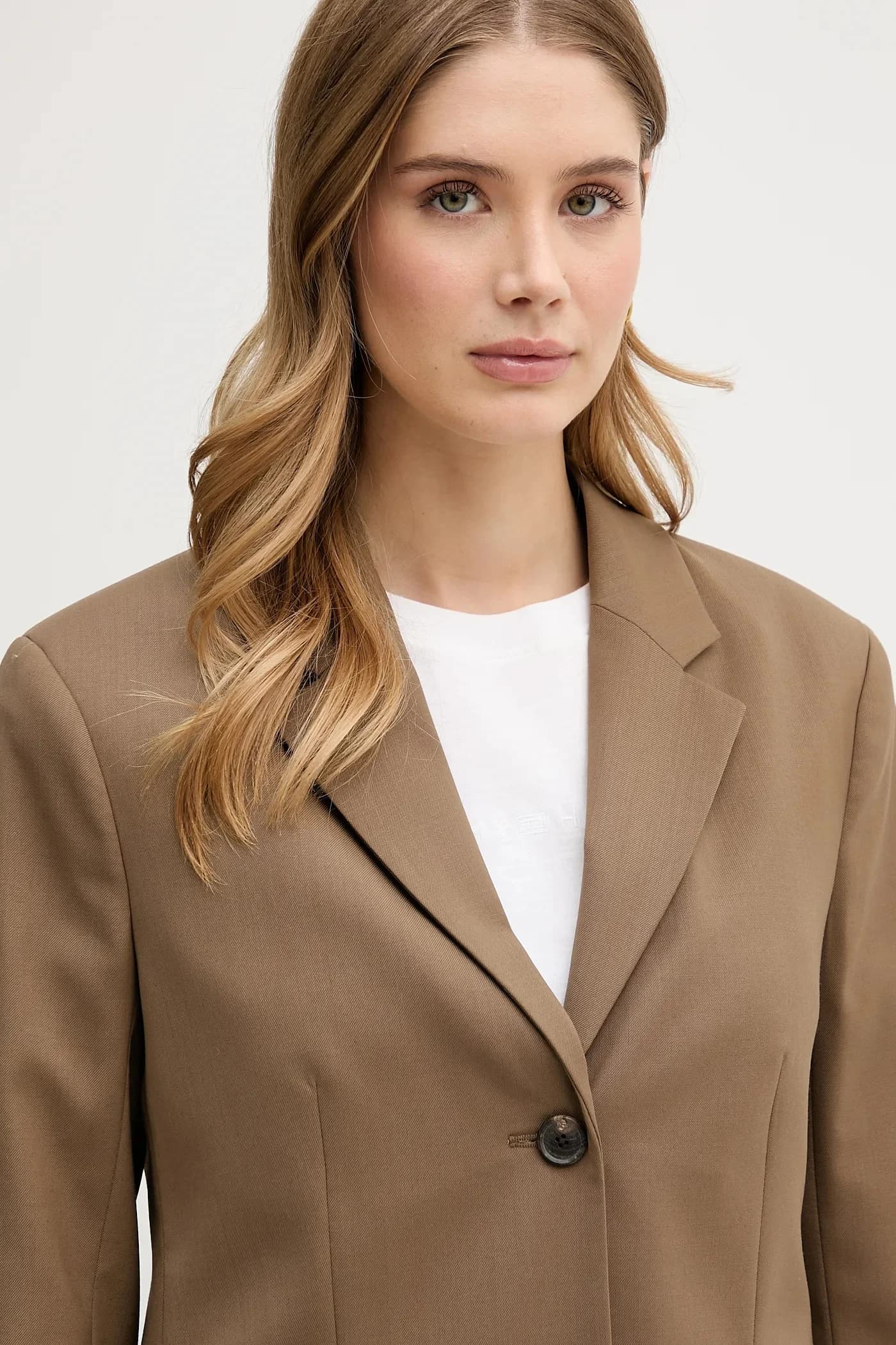 Куртка из смесовой шерсти - фото 4