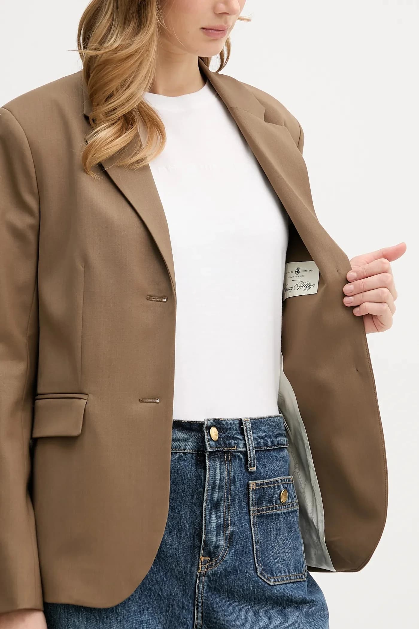 Куртка из смесовой шерсти - фото 6