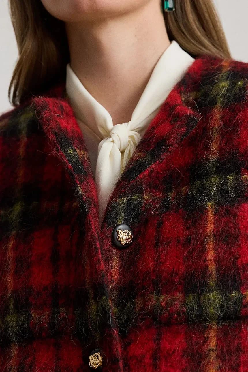 Куртка из смесовой шерсти - фото 5