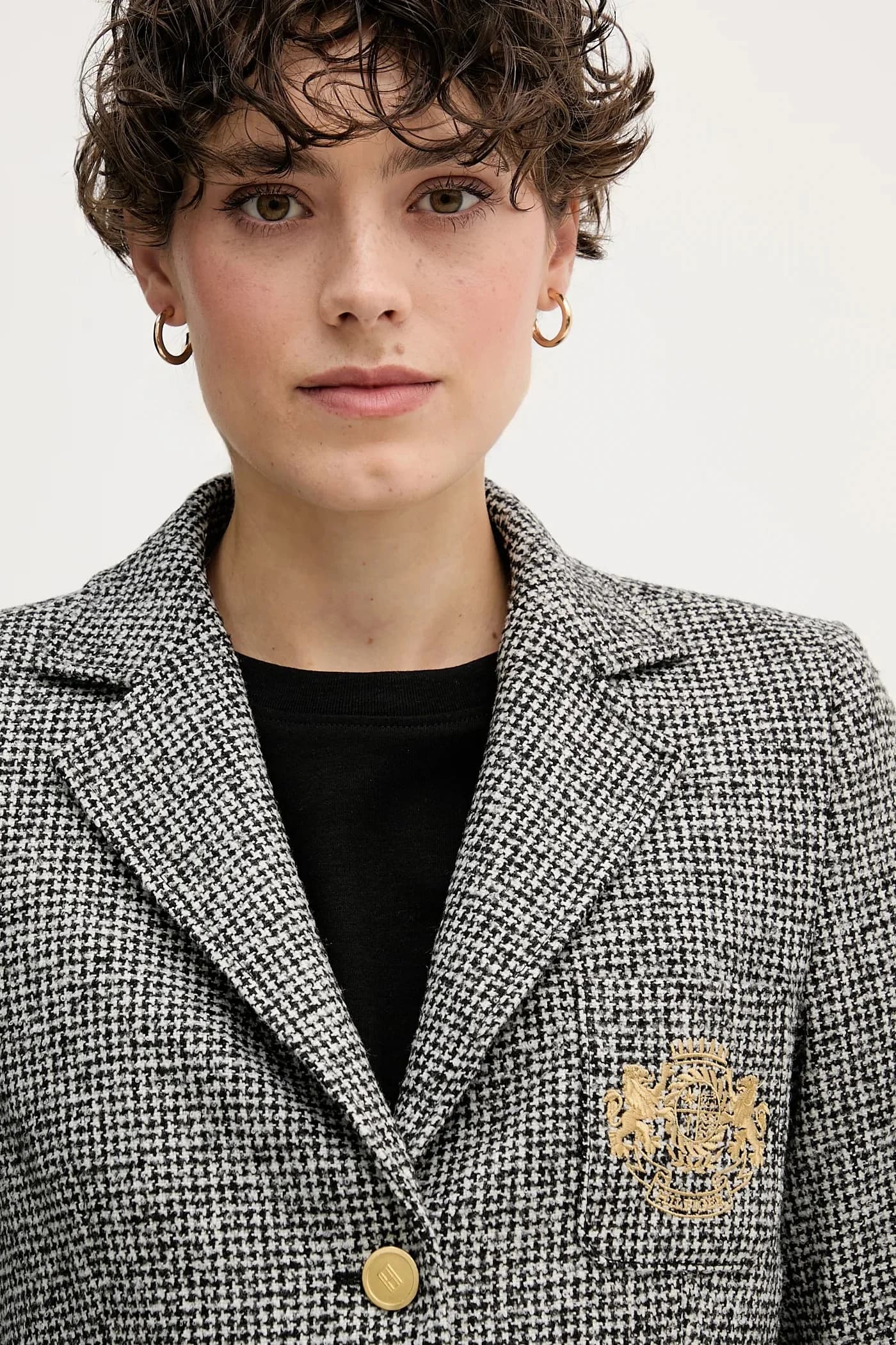 Куртка из смесовой шерсти - фото 4