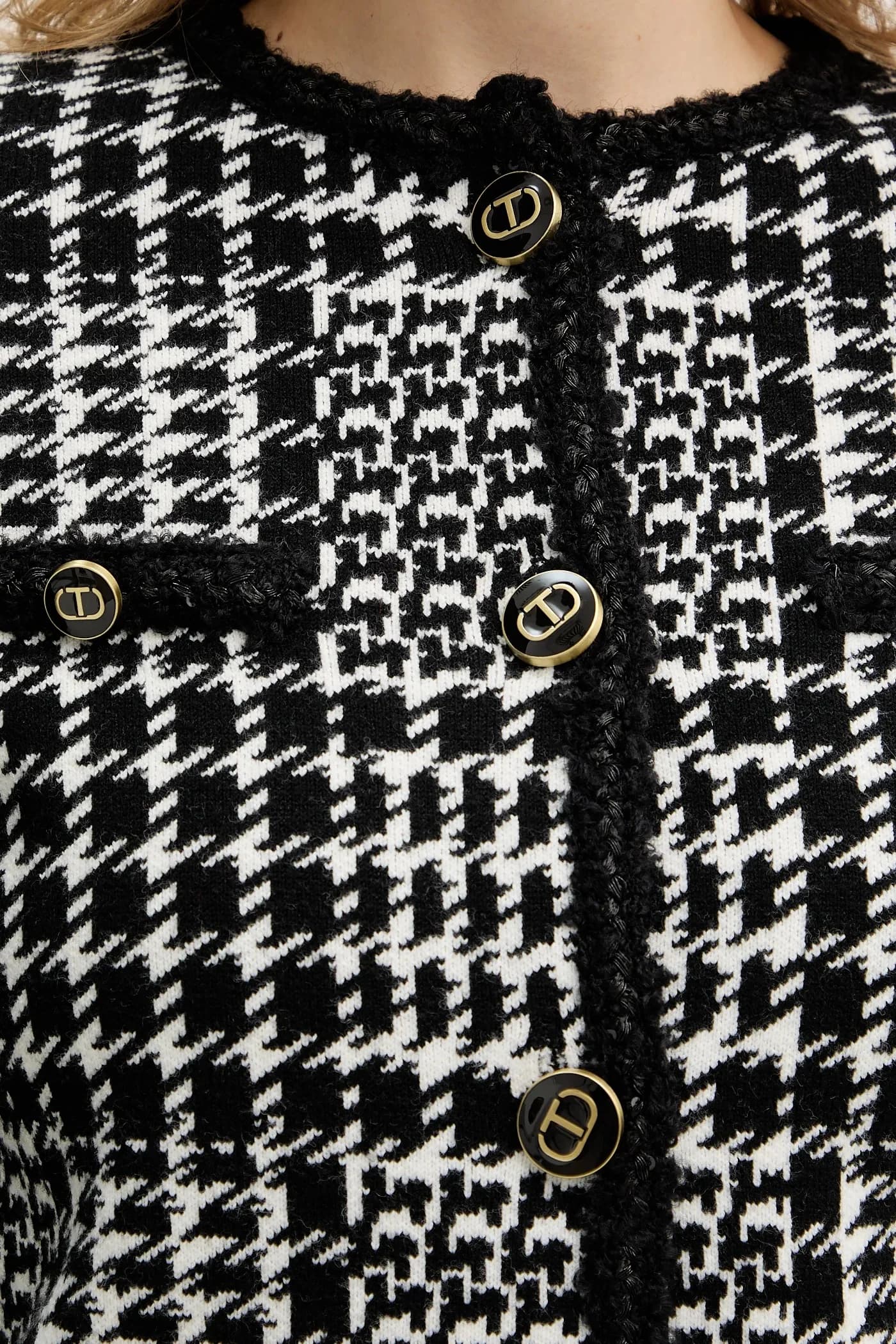 Куртка из смесовой шерсти - фото 5