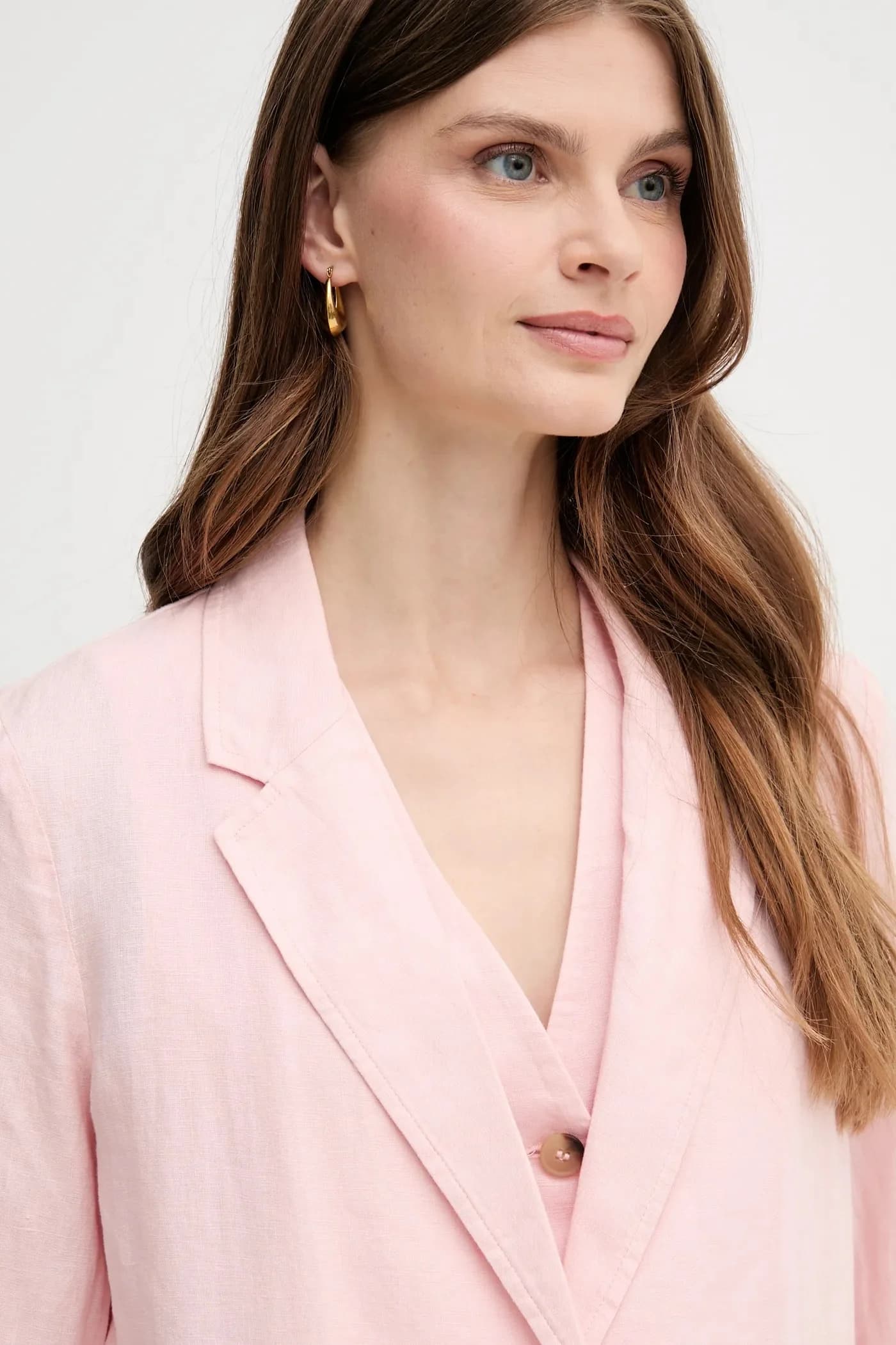 Льняная куртка - фото 4