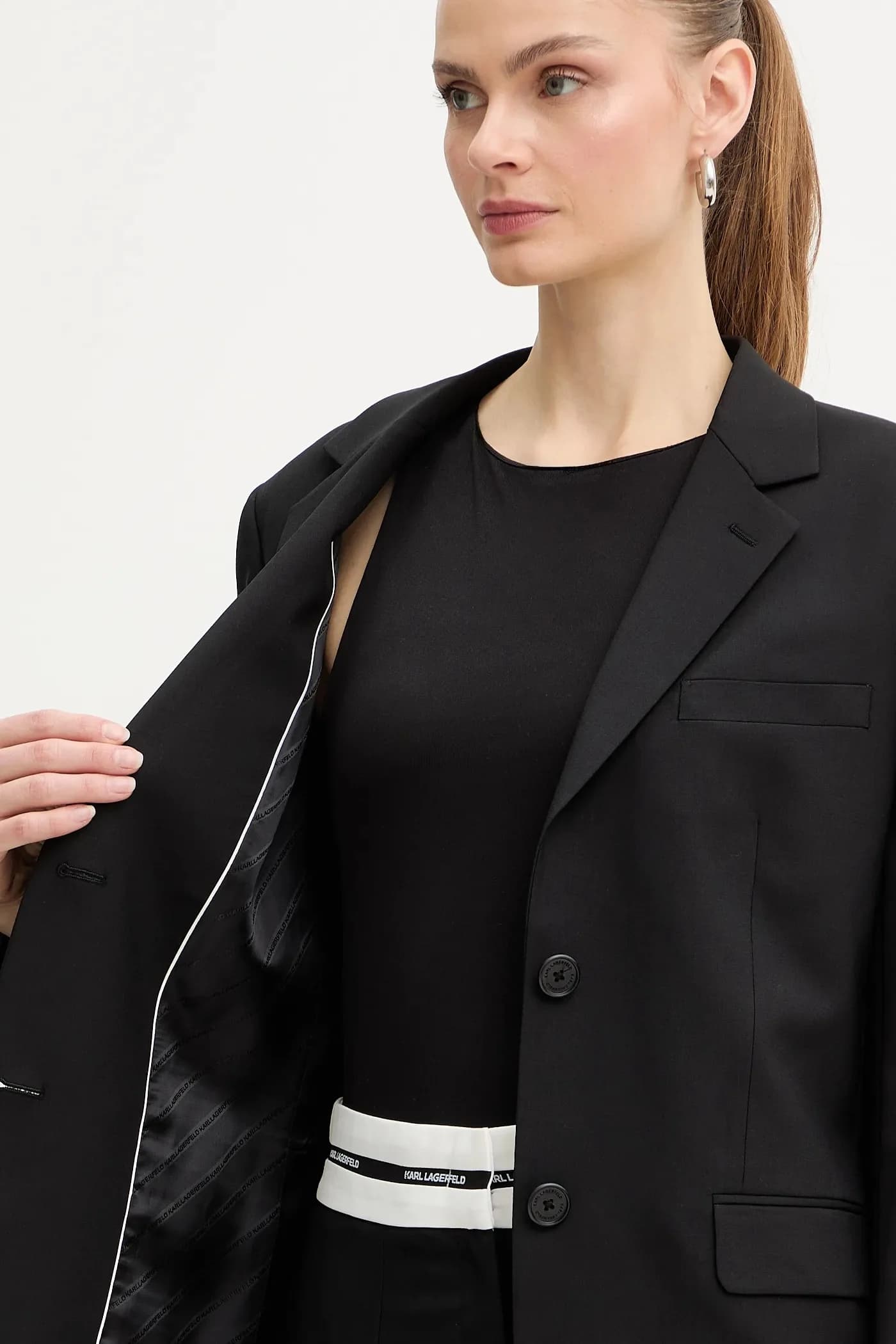 Куртка из смесовой шерсти - фото 6