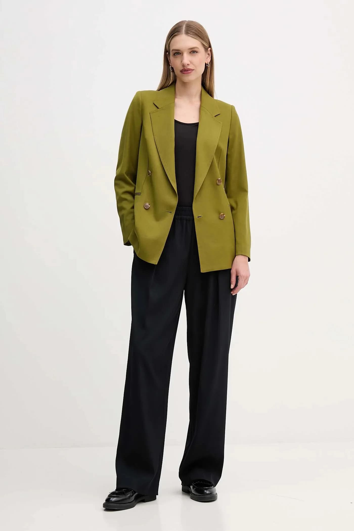 Куртка из смесовой шерсти - фото 2