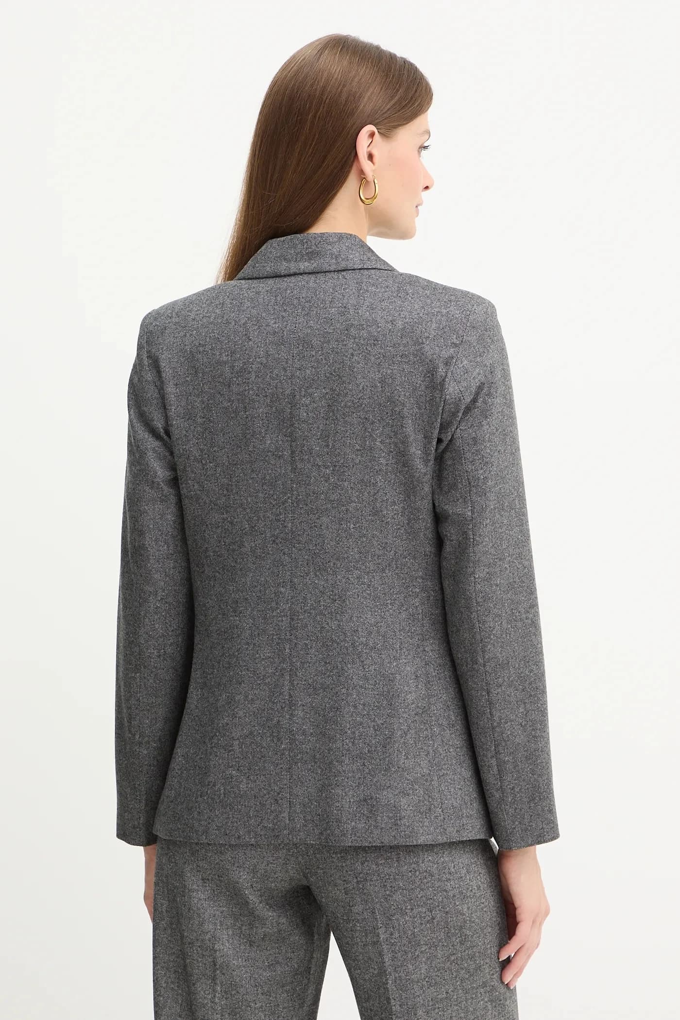 Полушерстяной пиджак Emme от Marella - фото 3