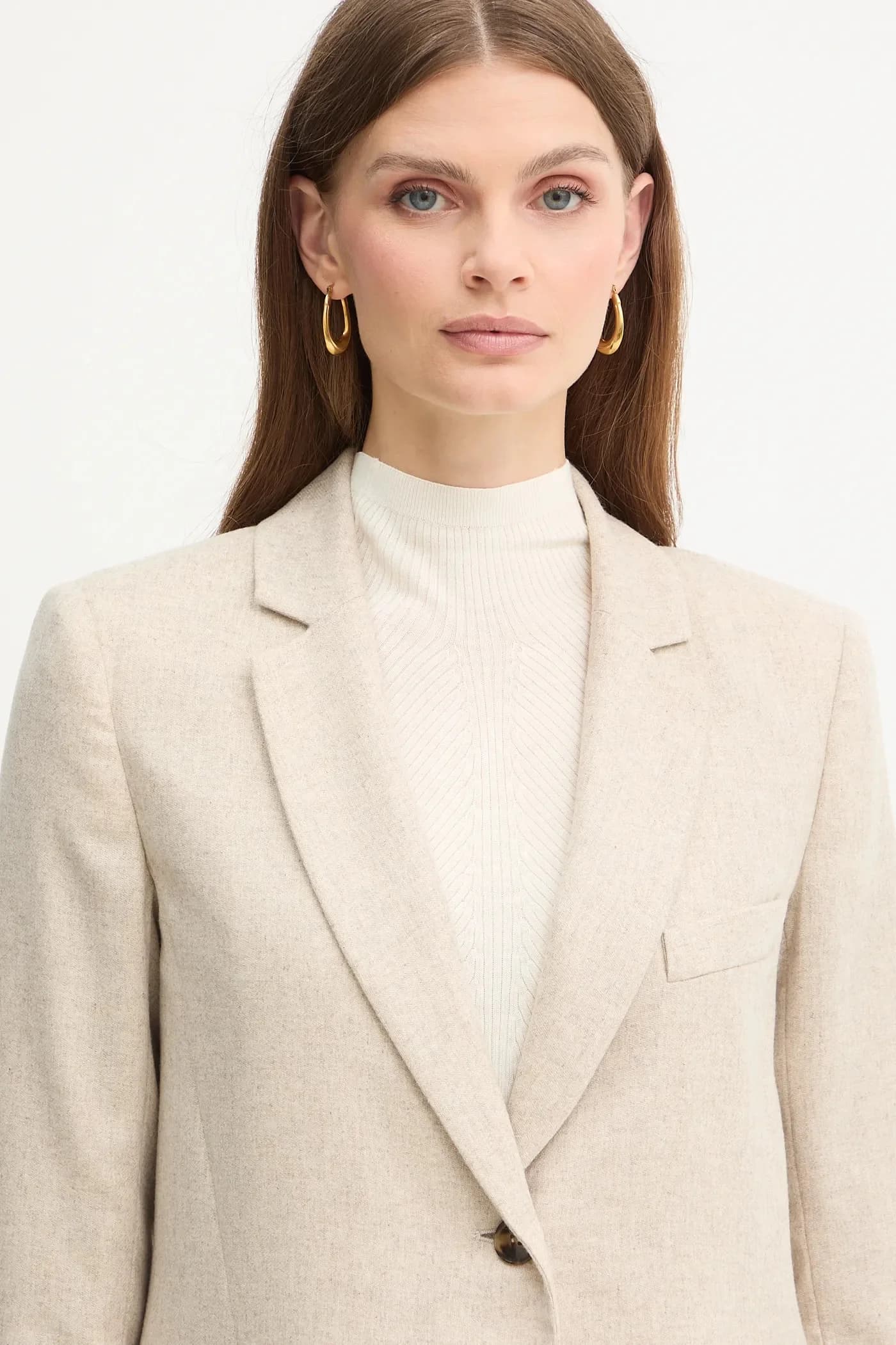 Полушерстяной пиджак Emme от Marella - фото 4