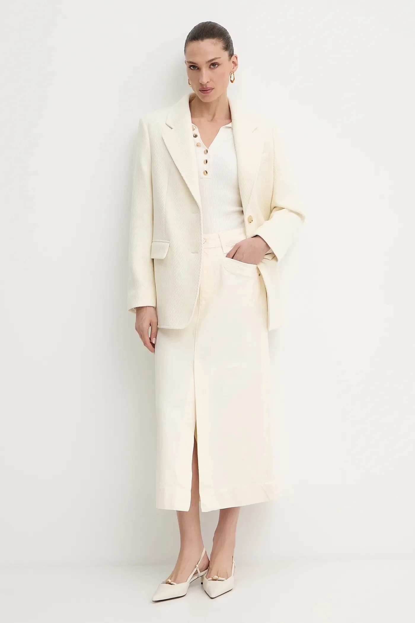 Шерстяная куртка Jovana1 - фото 2