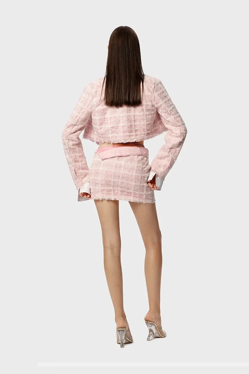 Твидовый жакет ВЫСОКОГО ПРИОРИТЕТА - фото 5