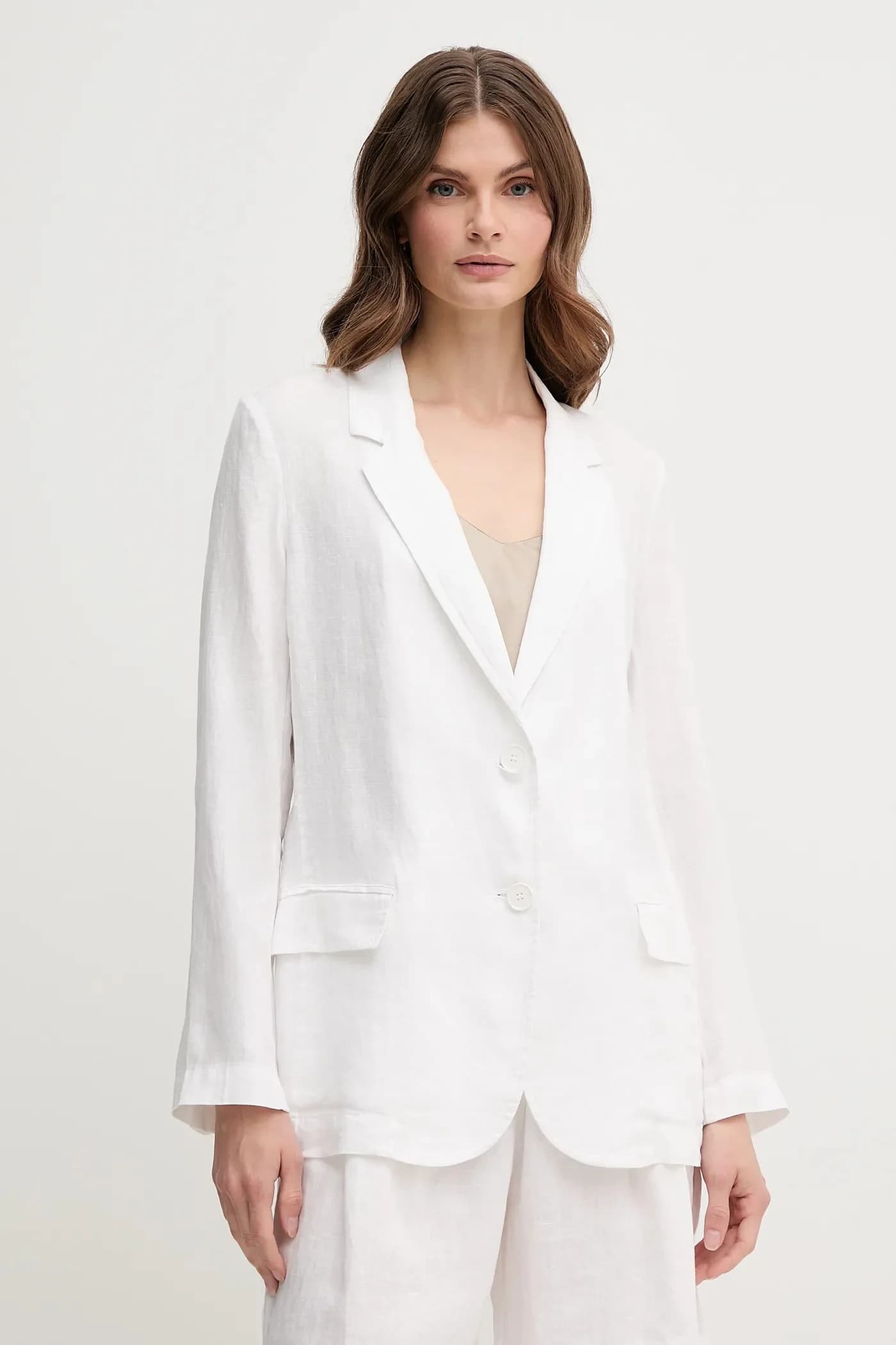 Льняная куртка