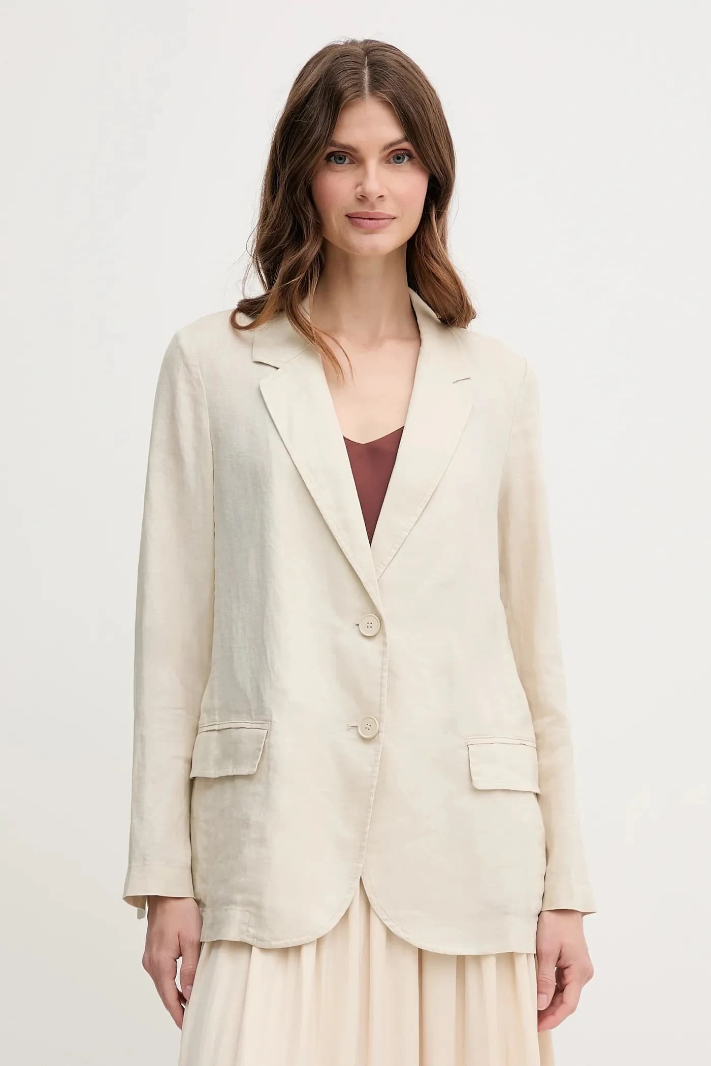 Льняная куртка