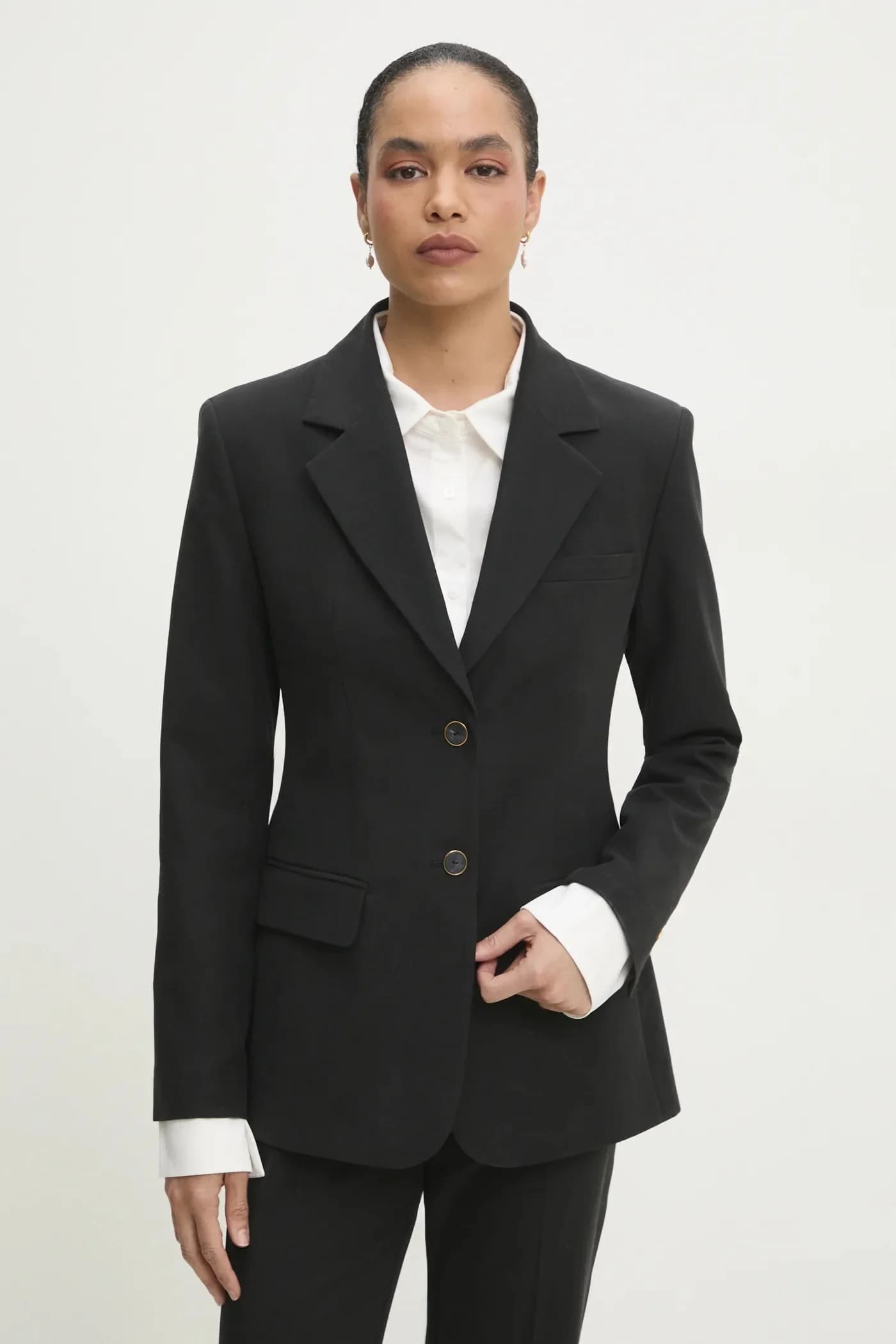 Индивидуальный жакет с шарфом - фото 2