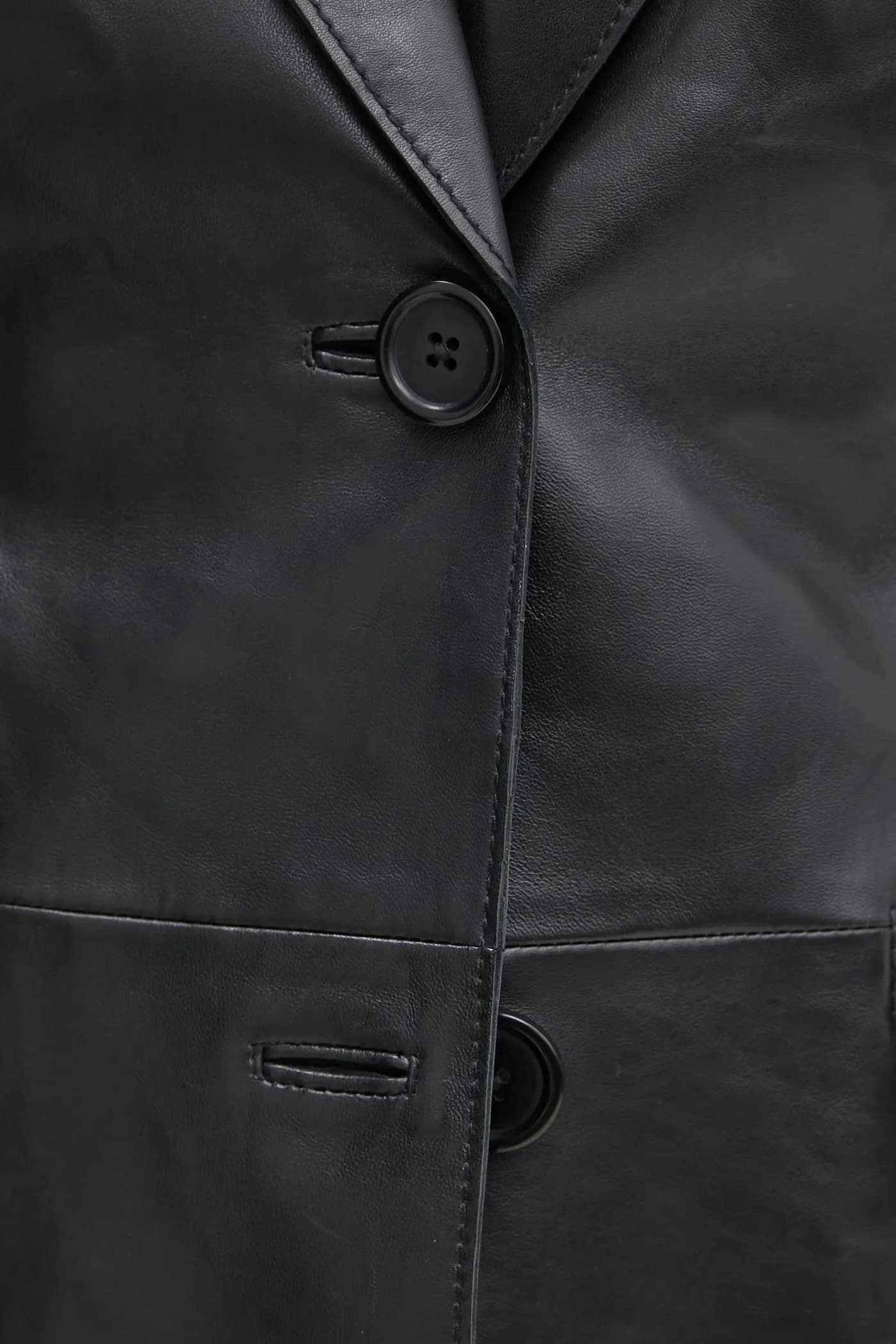 Мина кожаная куртка - фото 5