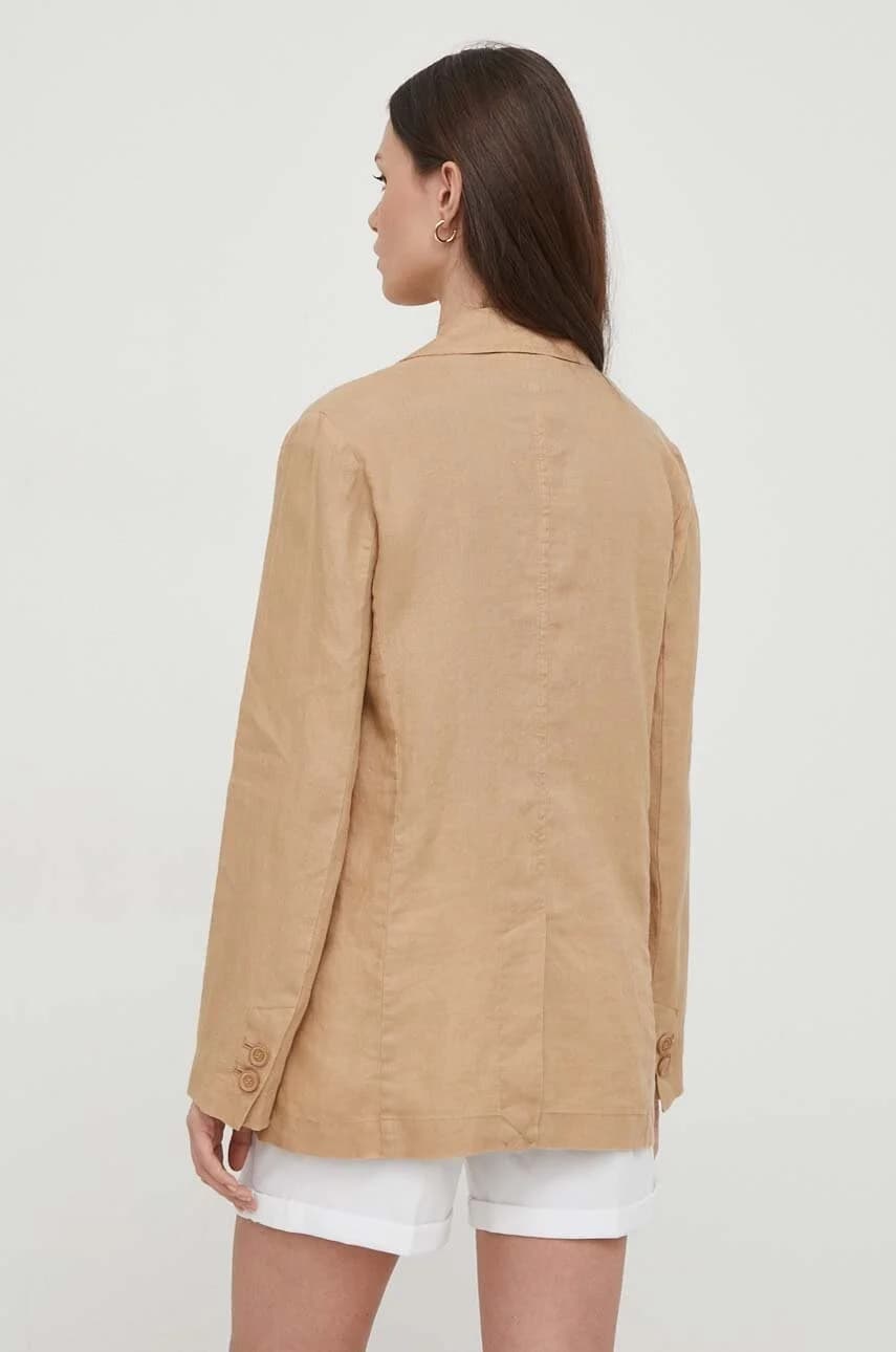 Льняная куртка - фото 3