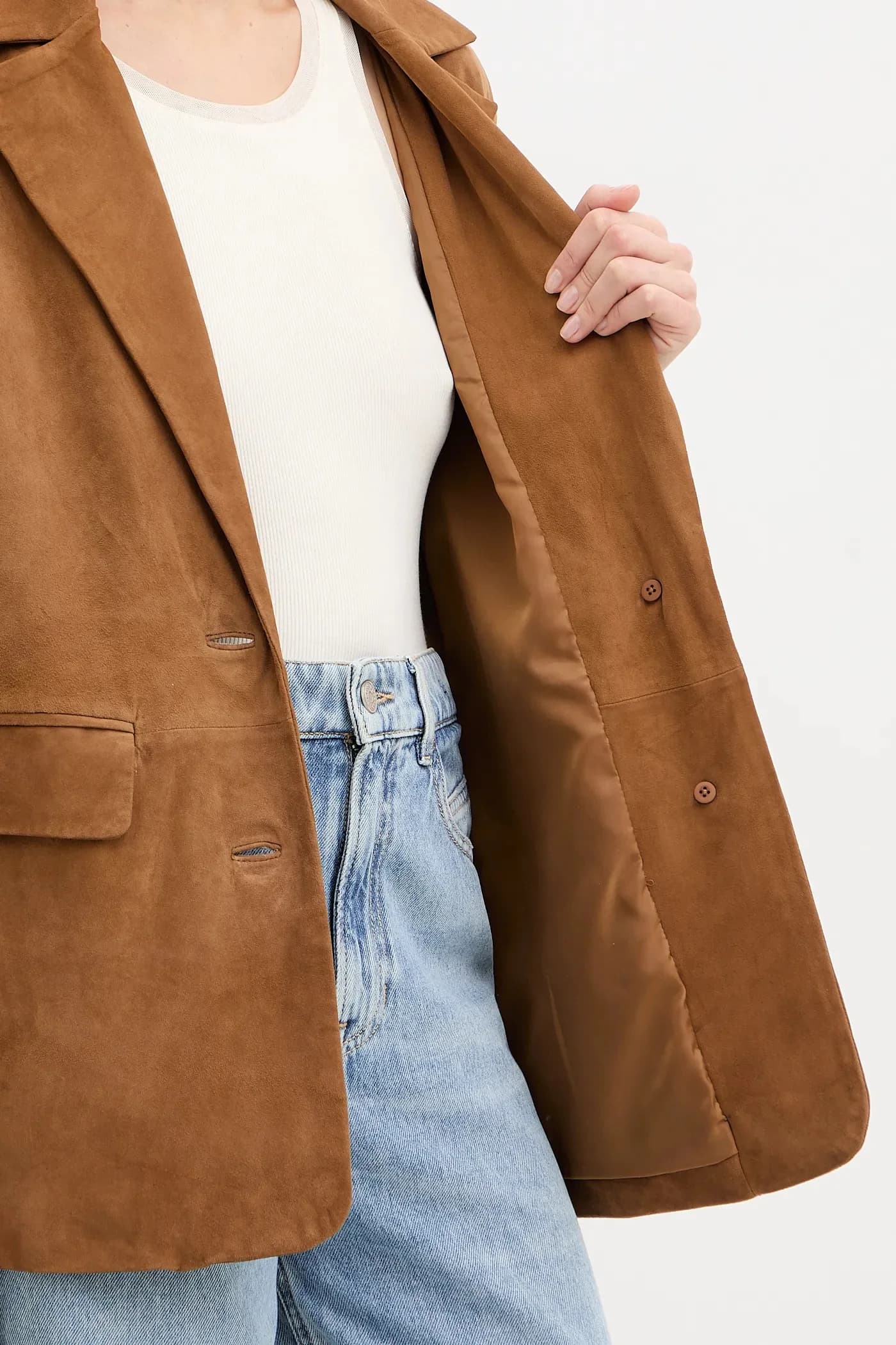 замшевая куртка FULMINE - фото 7