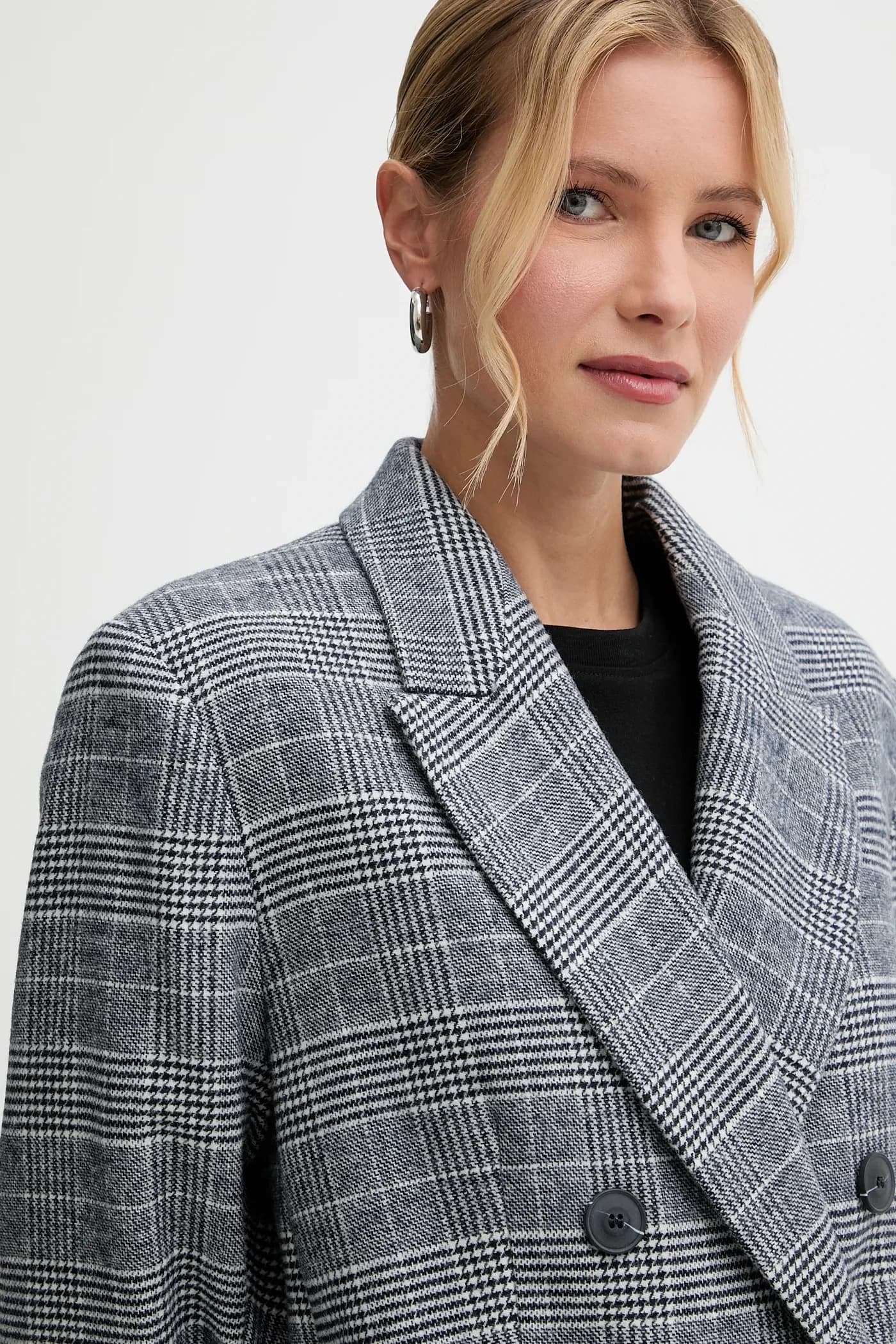 Куртка из смесовой шерсти - фото 4