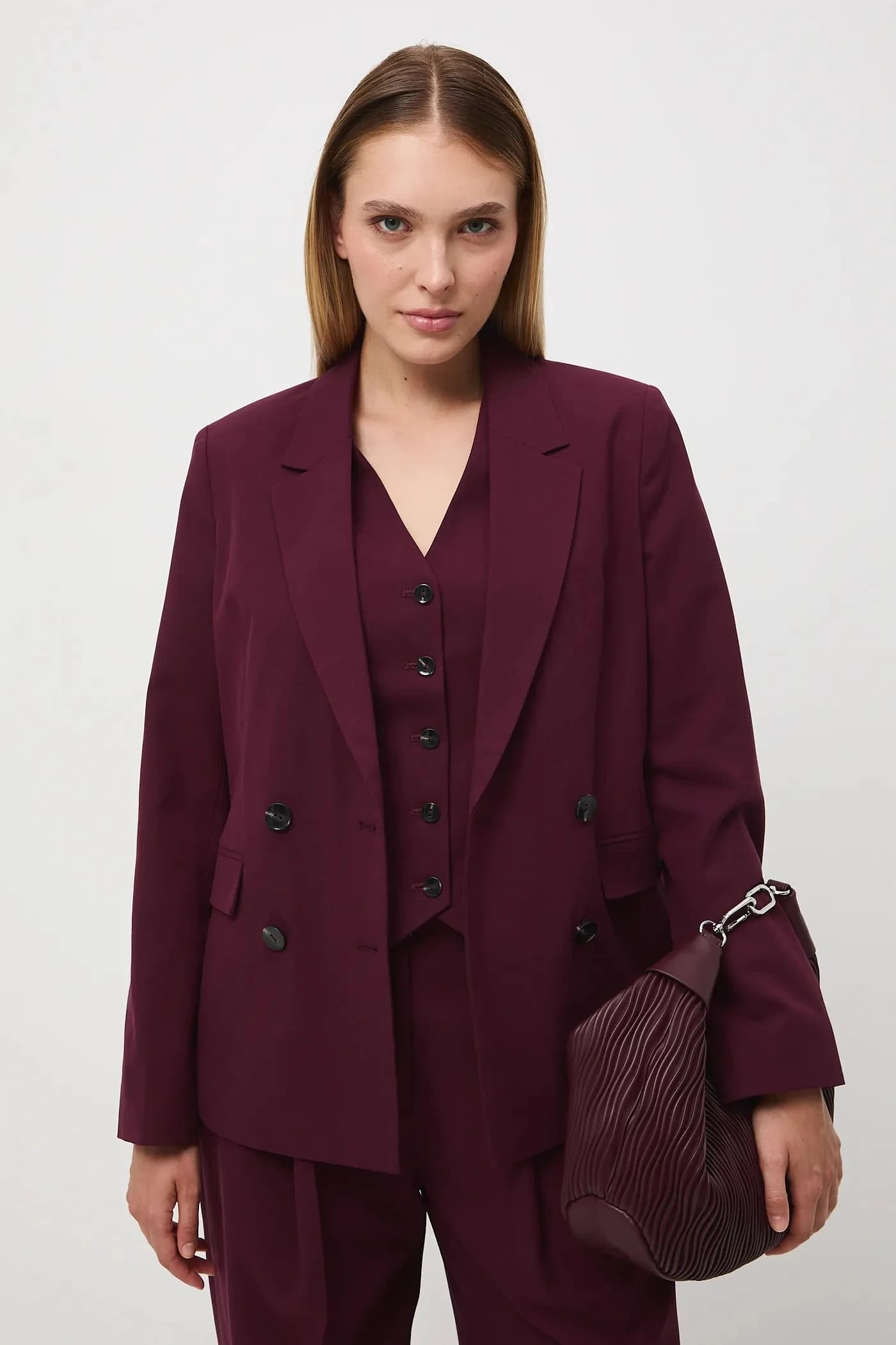 Двубортный пиджак - фото 2