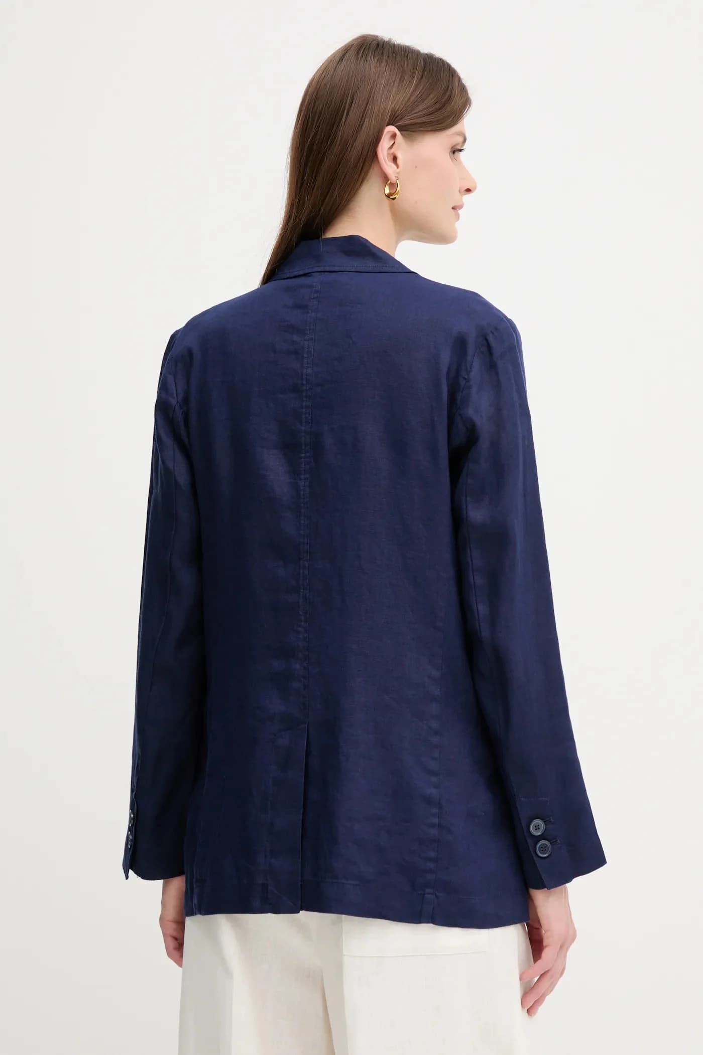 Льняная куртка - фото 3