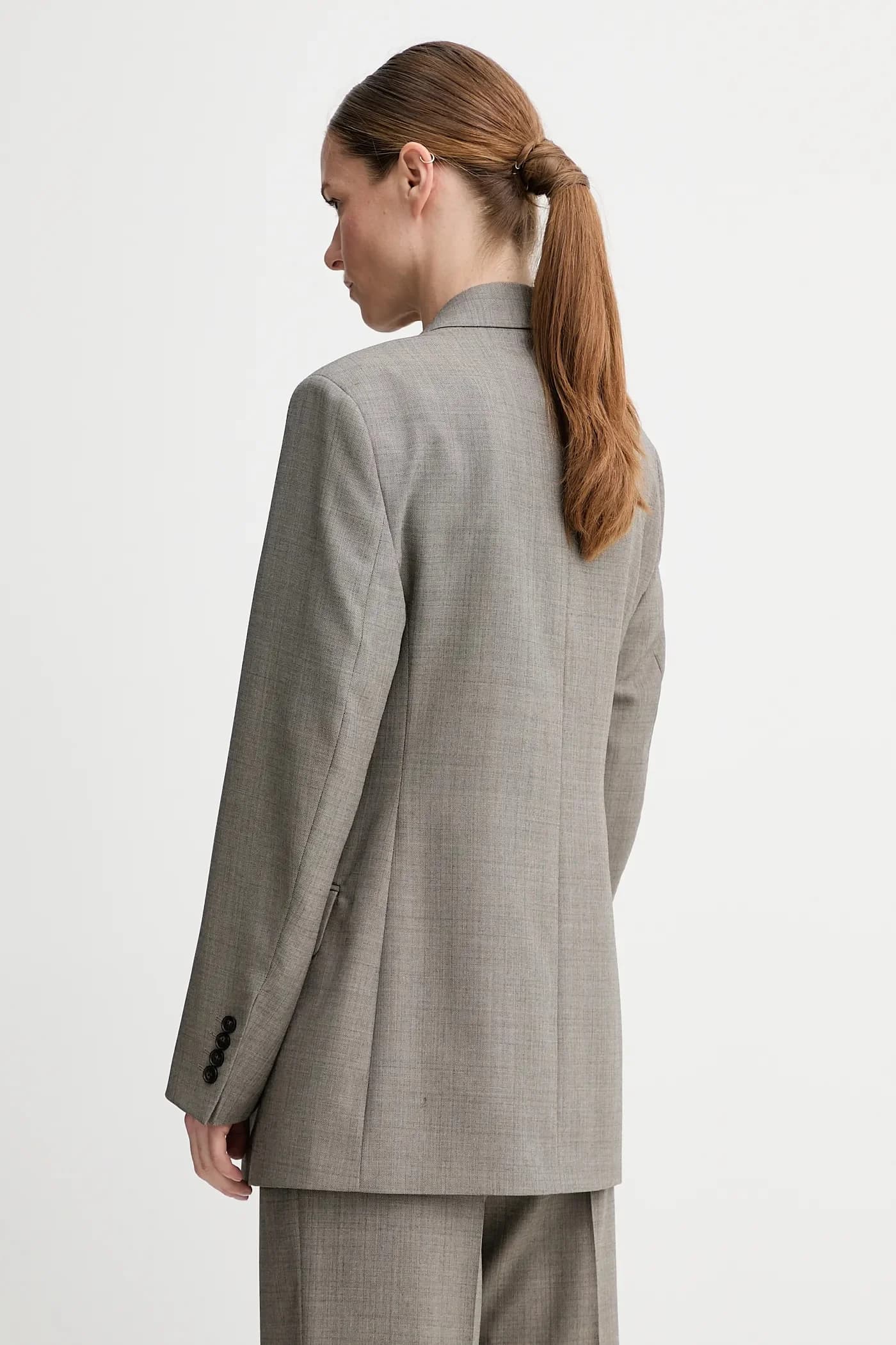 Куртка из смесовой шерсти - фото 3