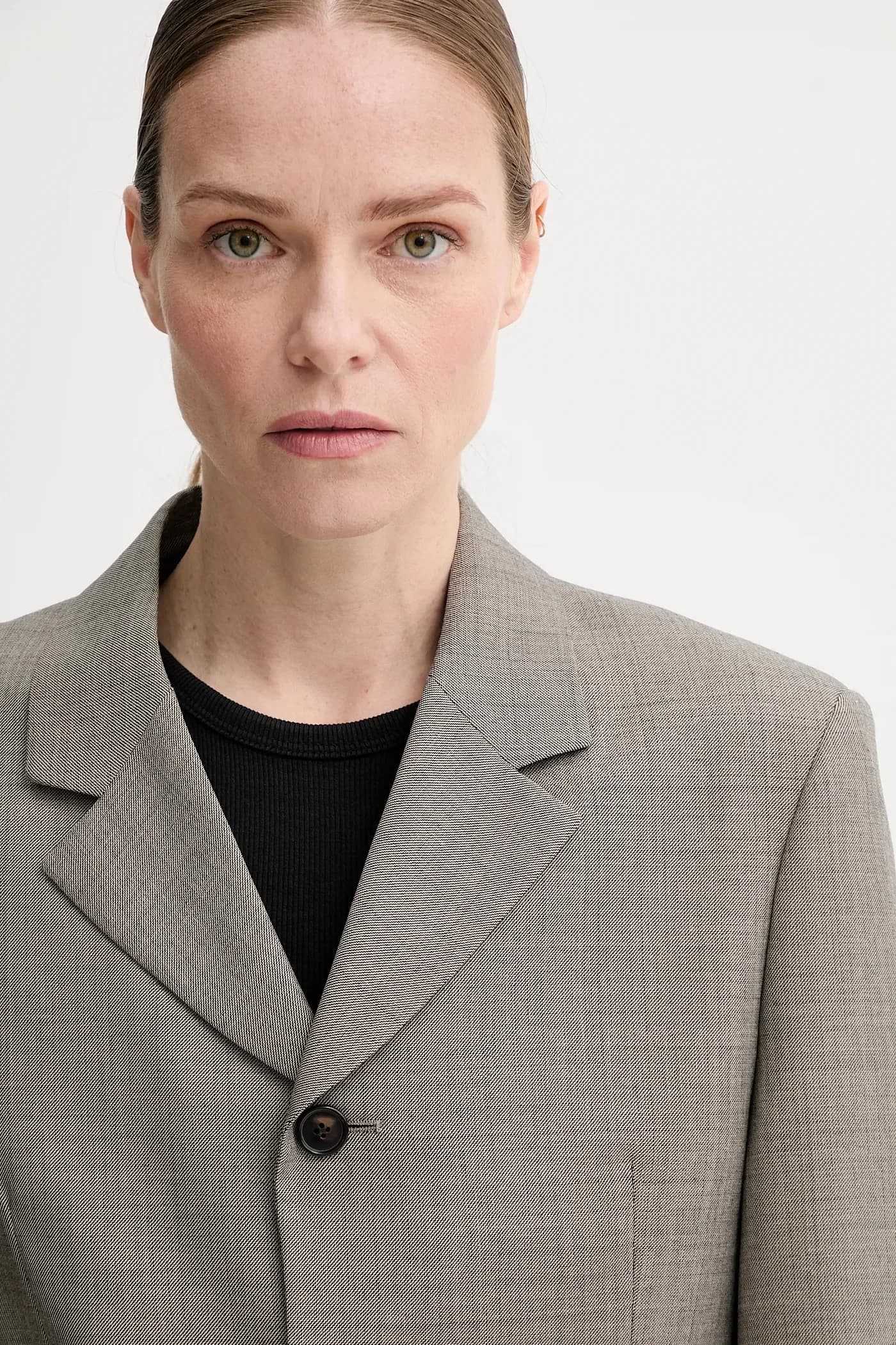 Куртка из смесовой шерсти - фото 4