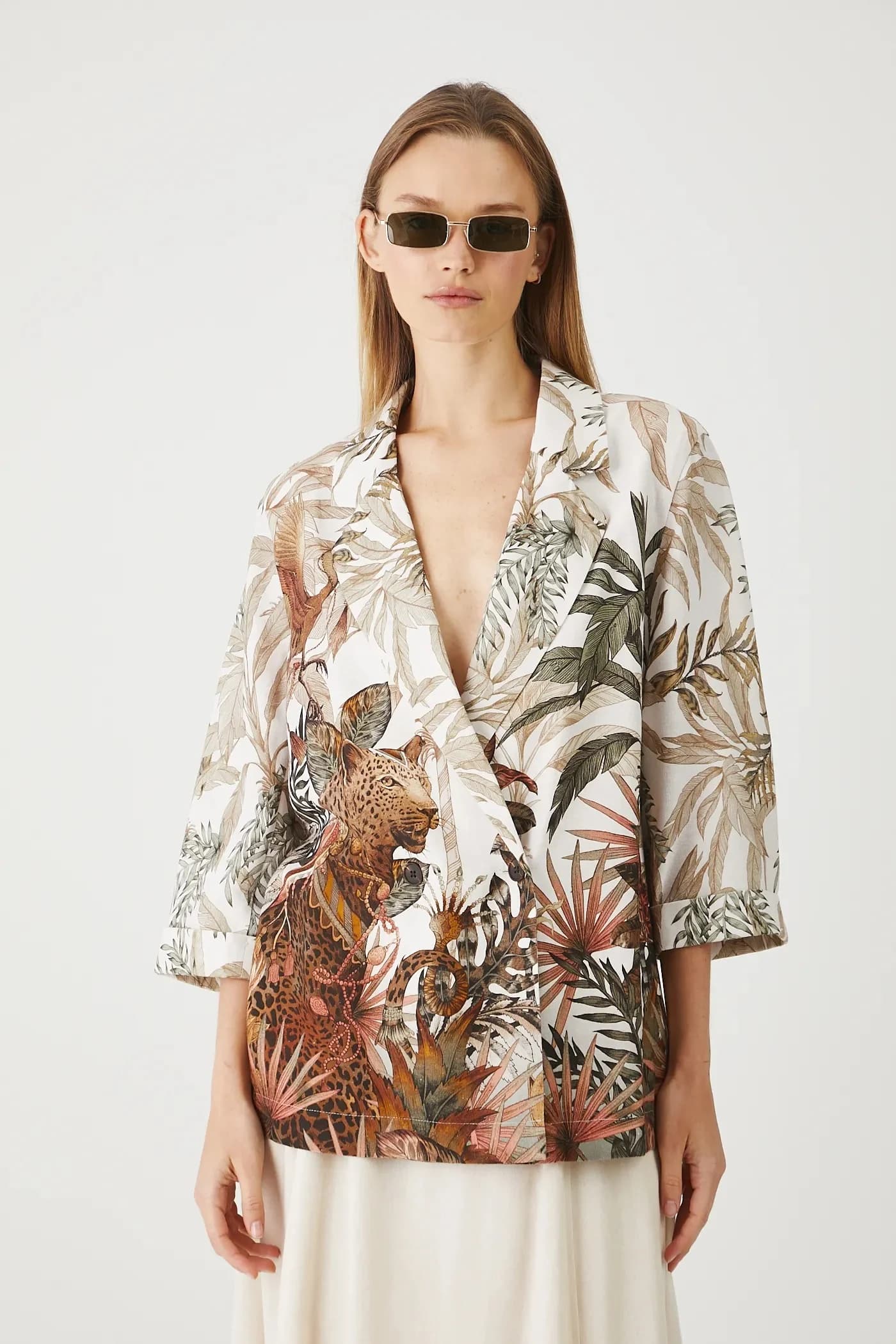 Кимоно из смесового льна