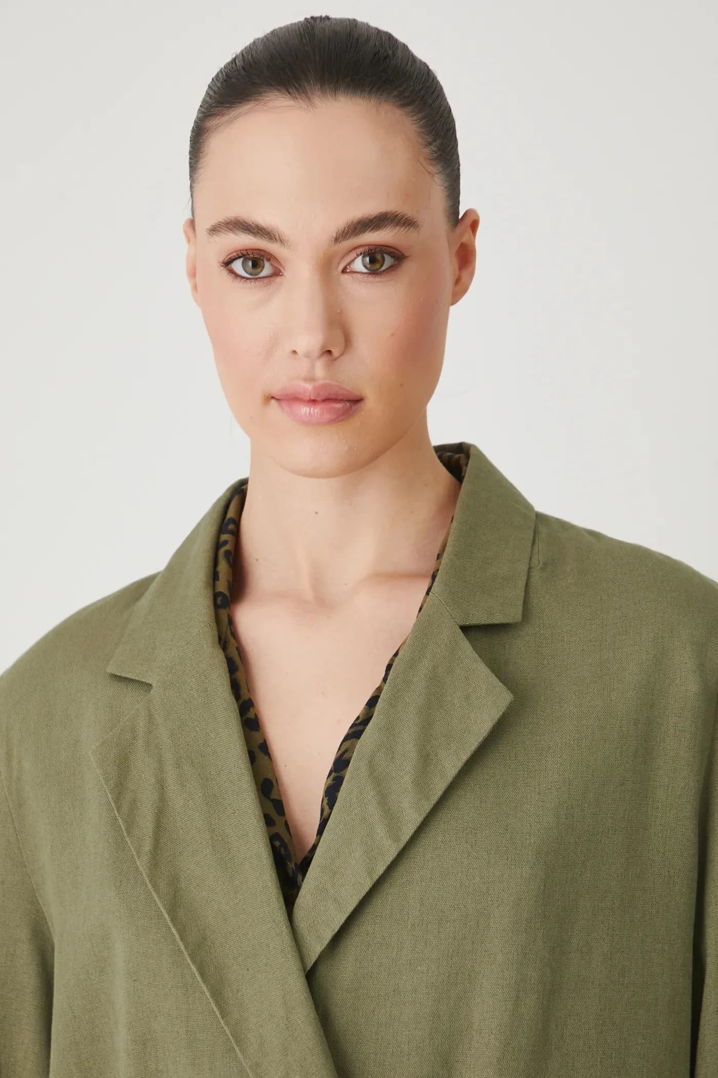 Кимоно из смесового льна - фото 5