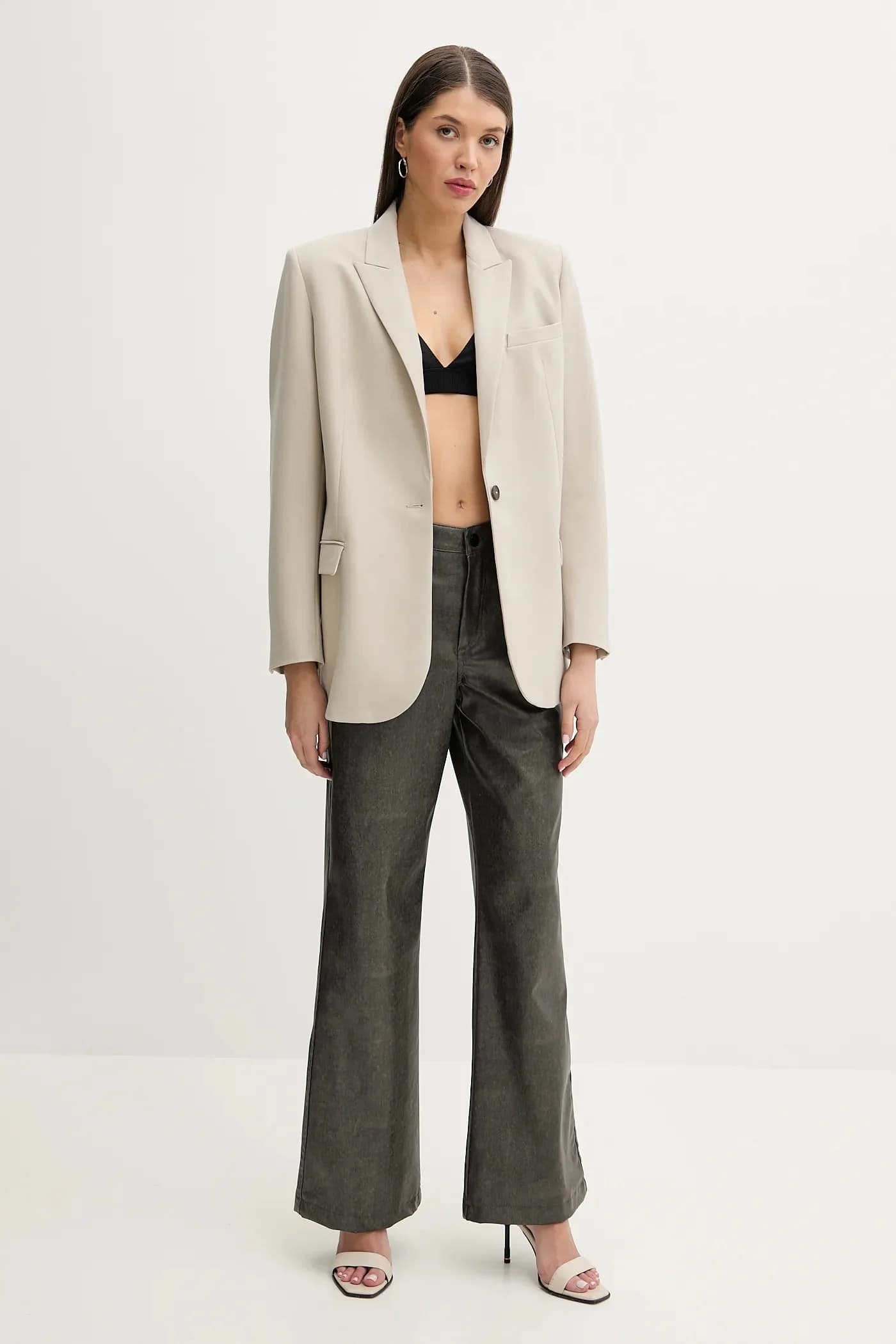 Куртка из смесовой шерсти - фото 2