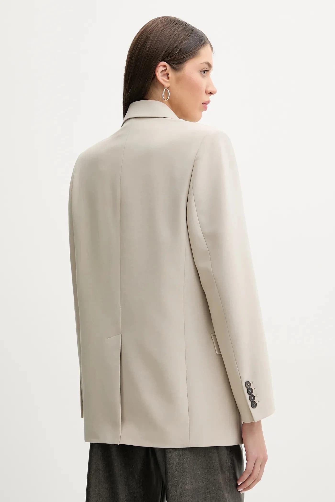 Куртка из смесовой шерсти - фото 3