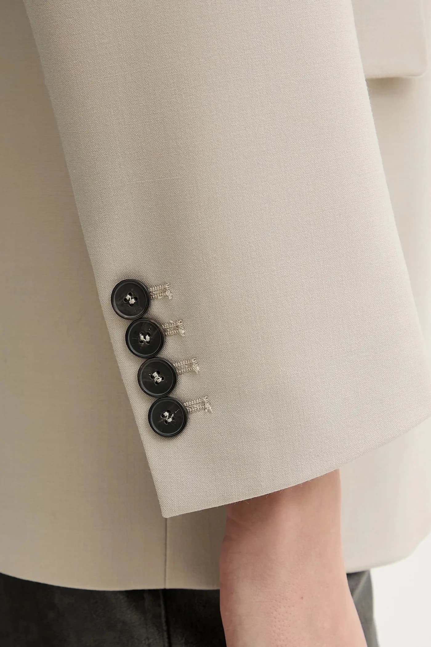 Куртка из смесовой шерсти - фото 5