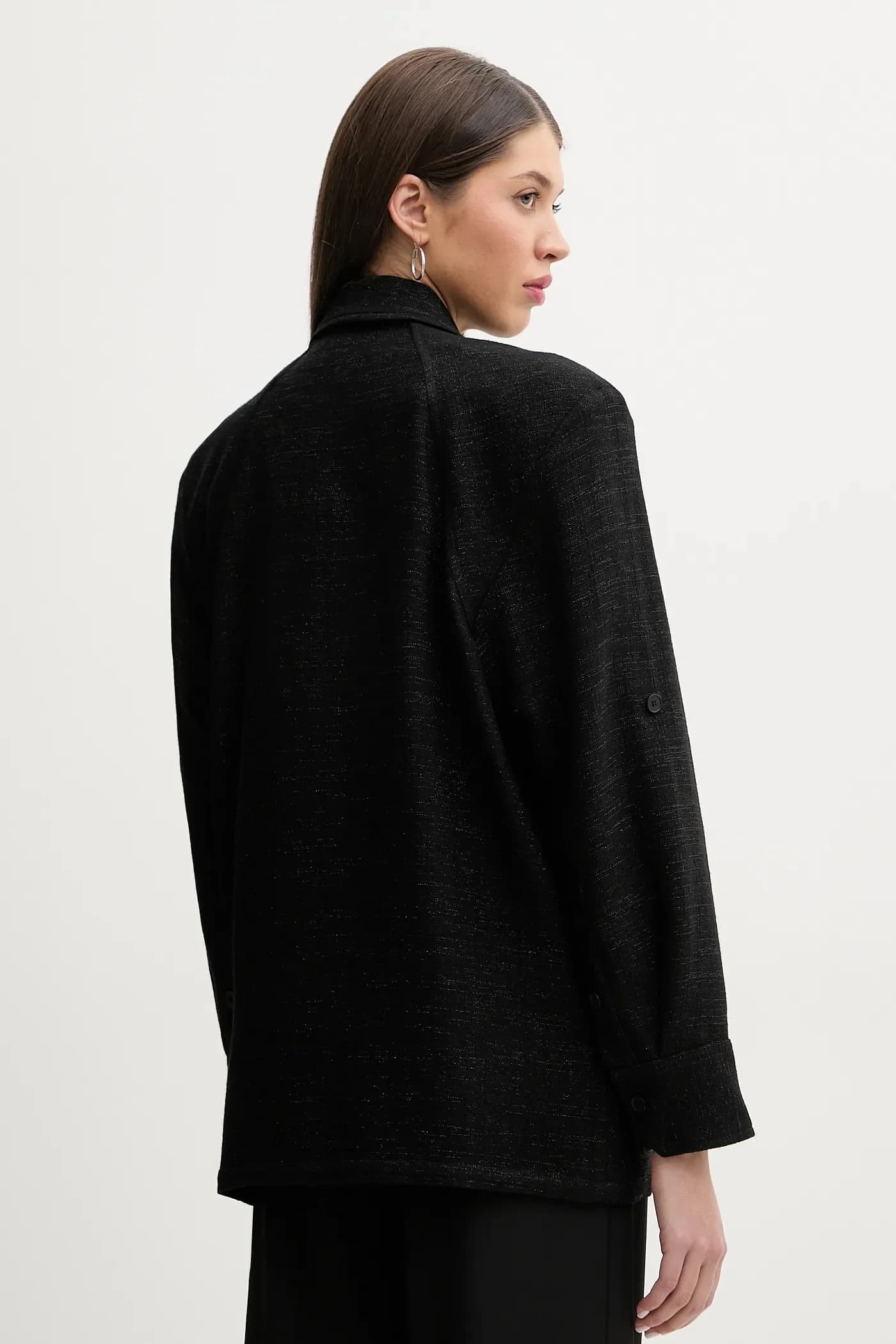 Куртка из смесовой шерсти - фото 3