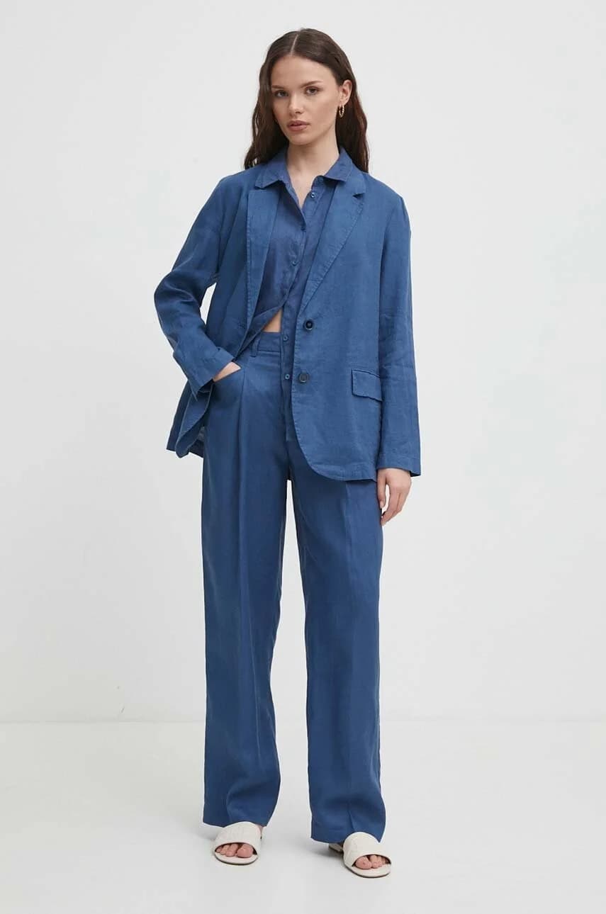 Льняная куртка - фото 2