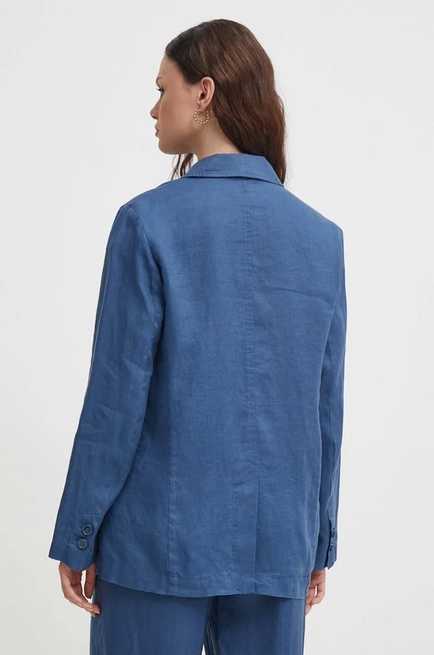 Льняная куртка - фото 3