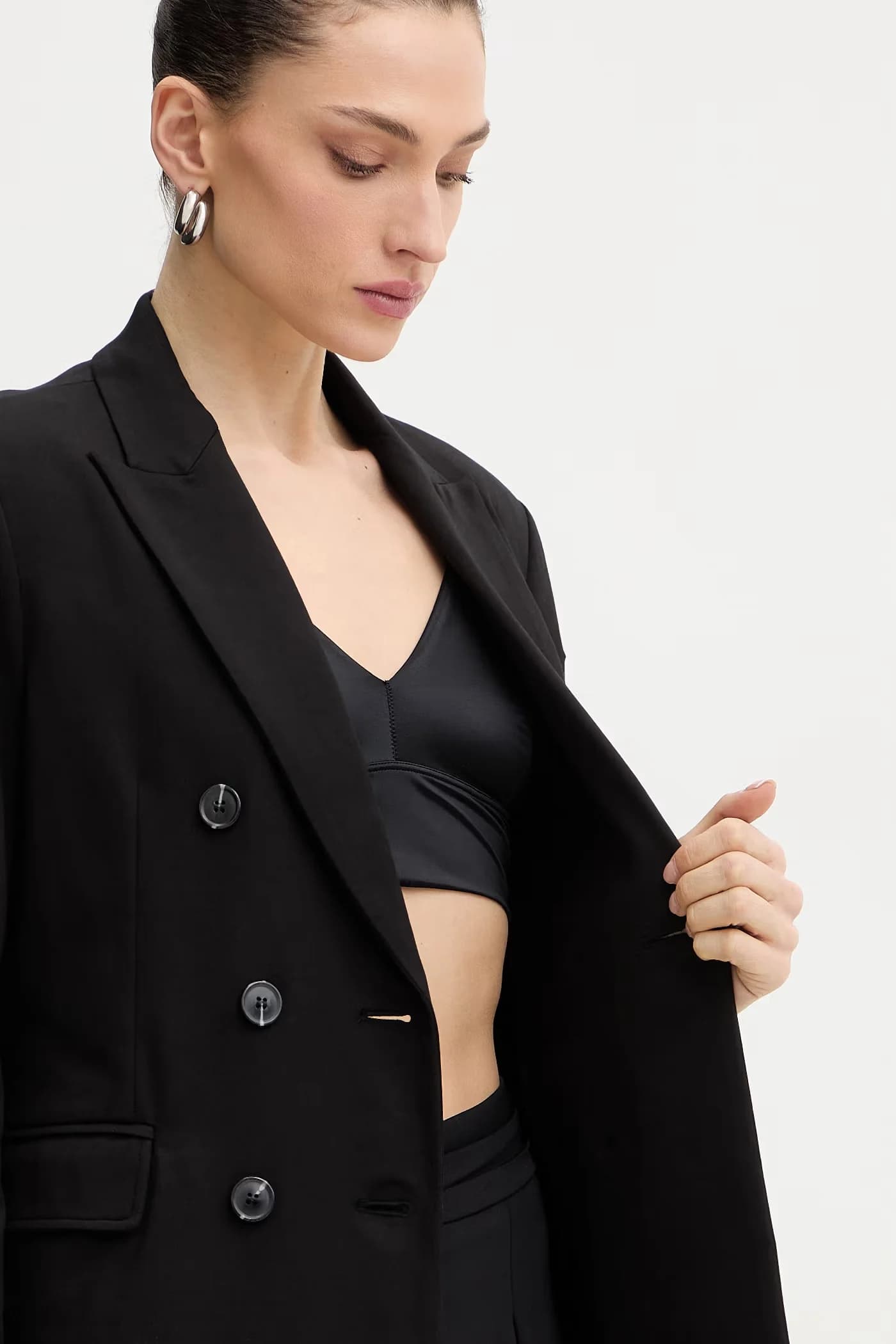 FATISE женский двубортный пиджак - фото 6