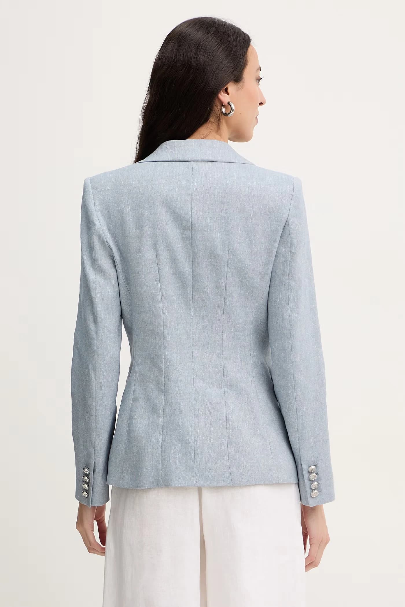 BUSSOLA куртка из смесового льна - фото 3