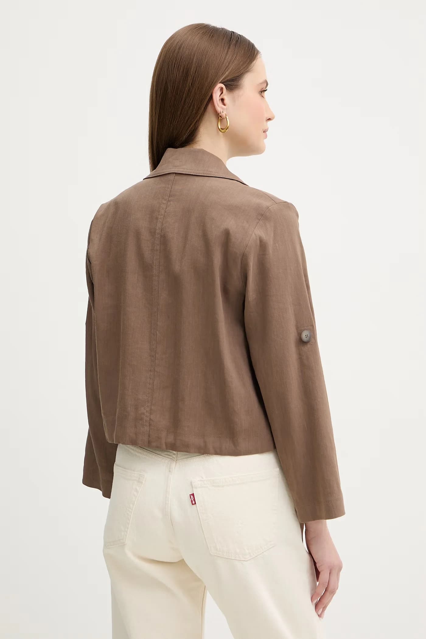 МЛМПАЛЧИ куртка из смесового льна - фото 3