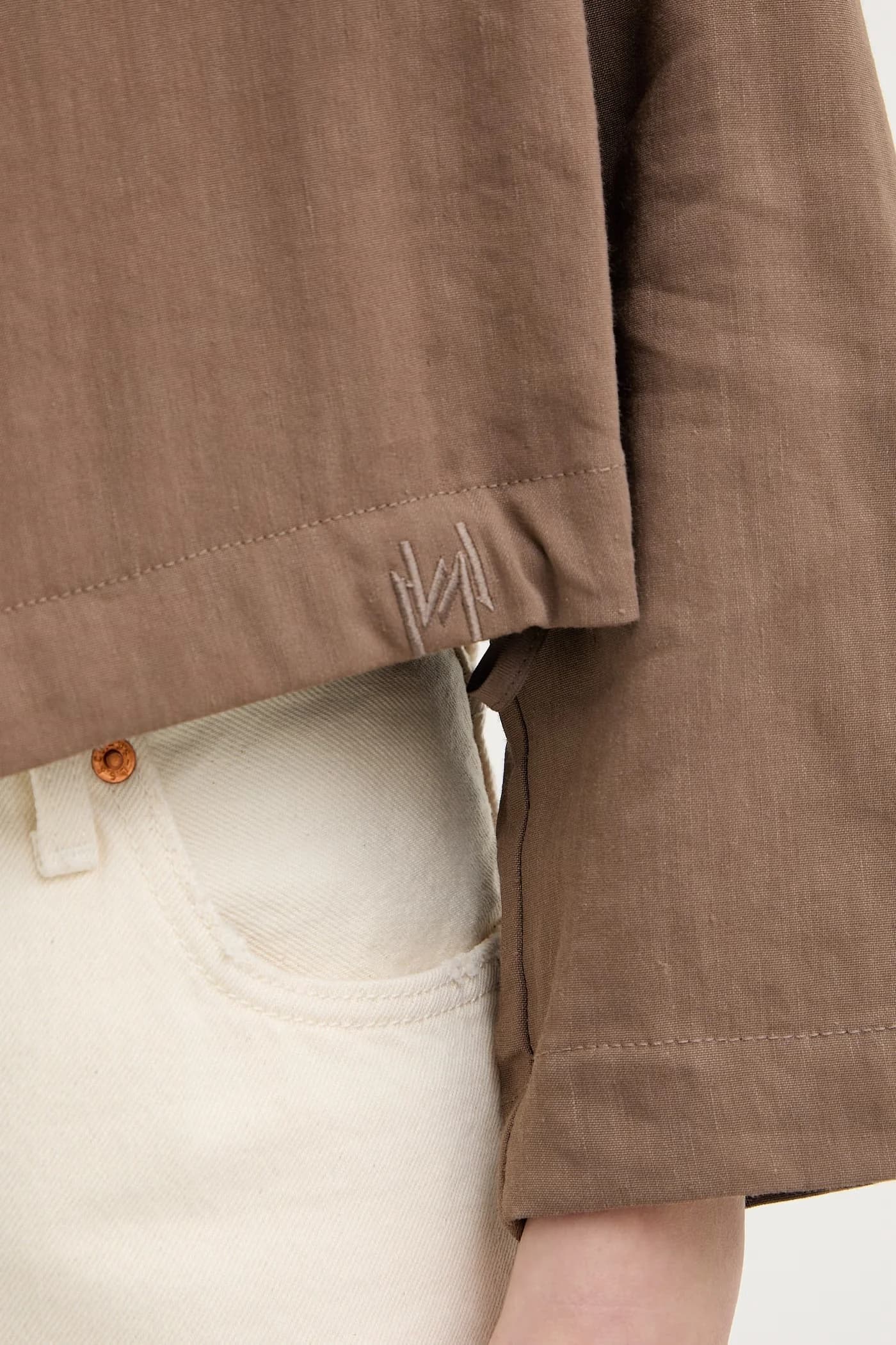 МЛМПАЛЧИ куртка из смесового льна - фото 5