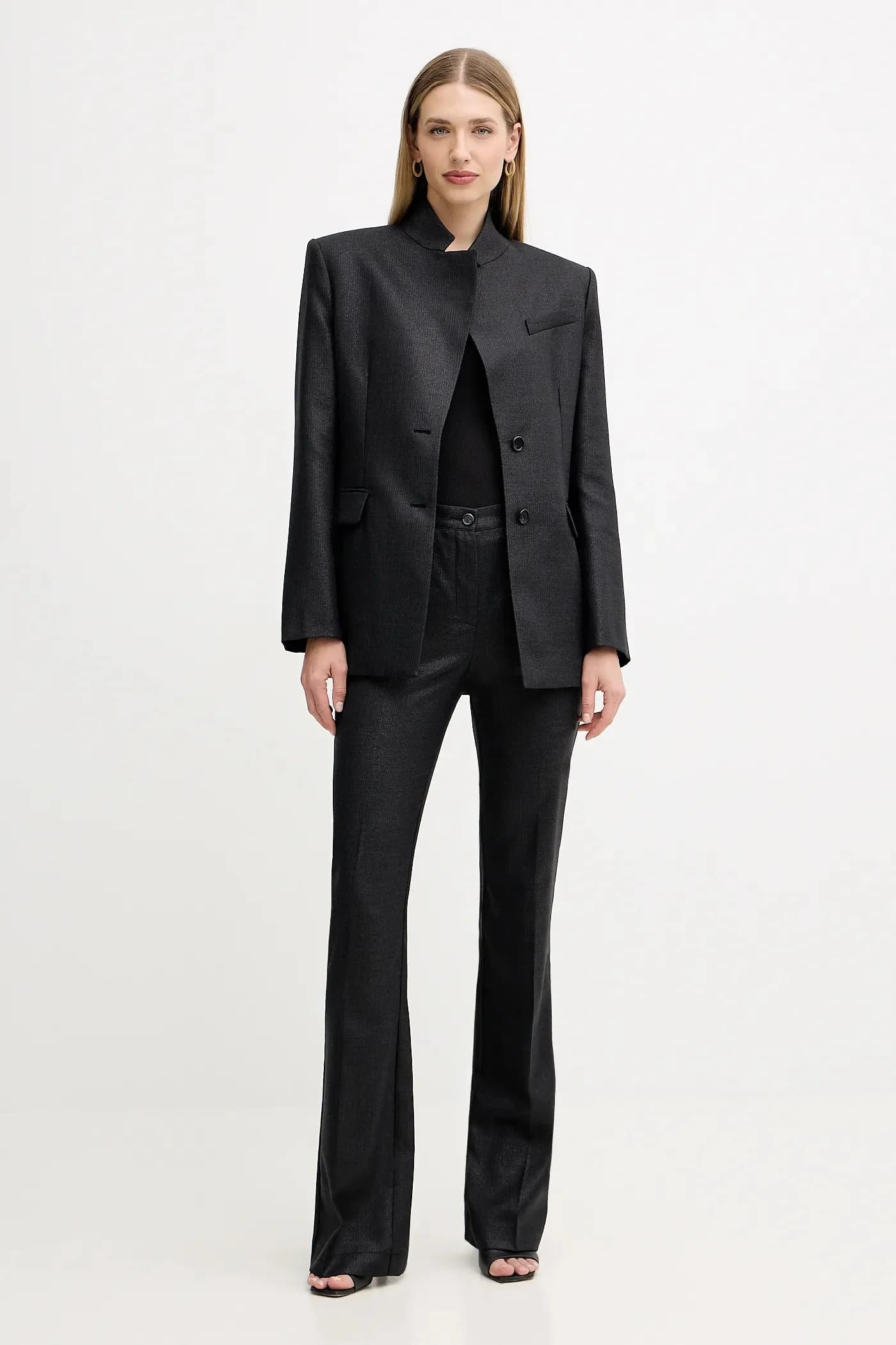 Куртка из смесовой шерсти - фото 2