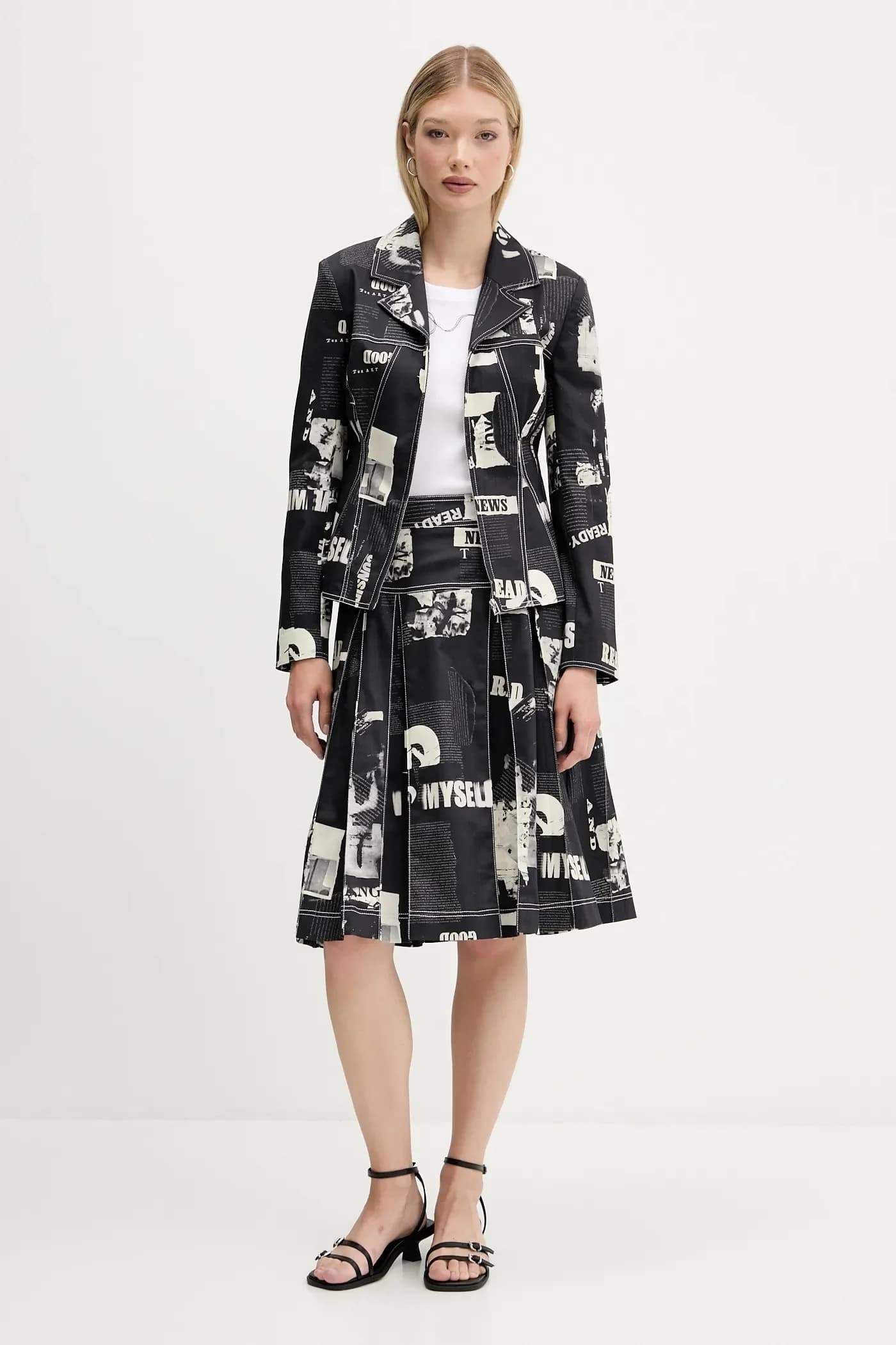 ГАЗЕТА ЧЕРНАЯ куртка - фото 2