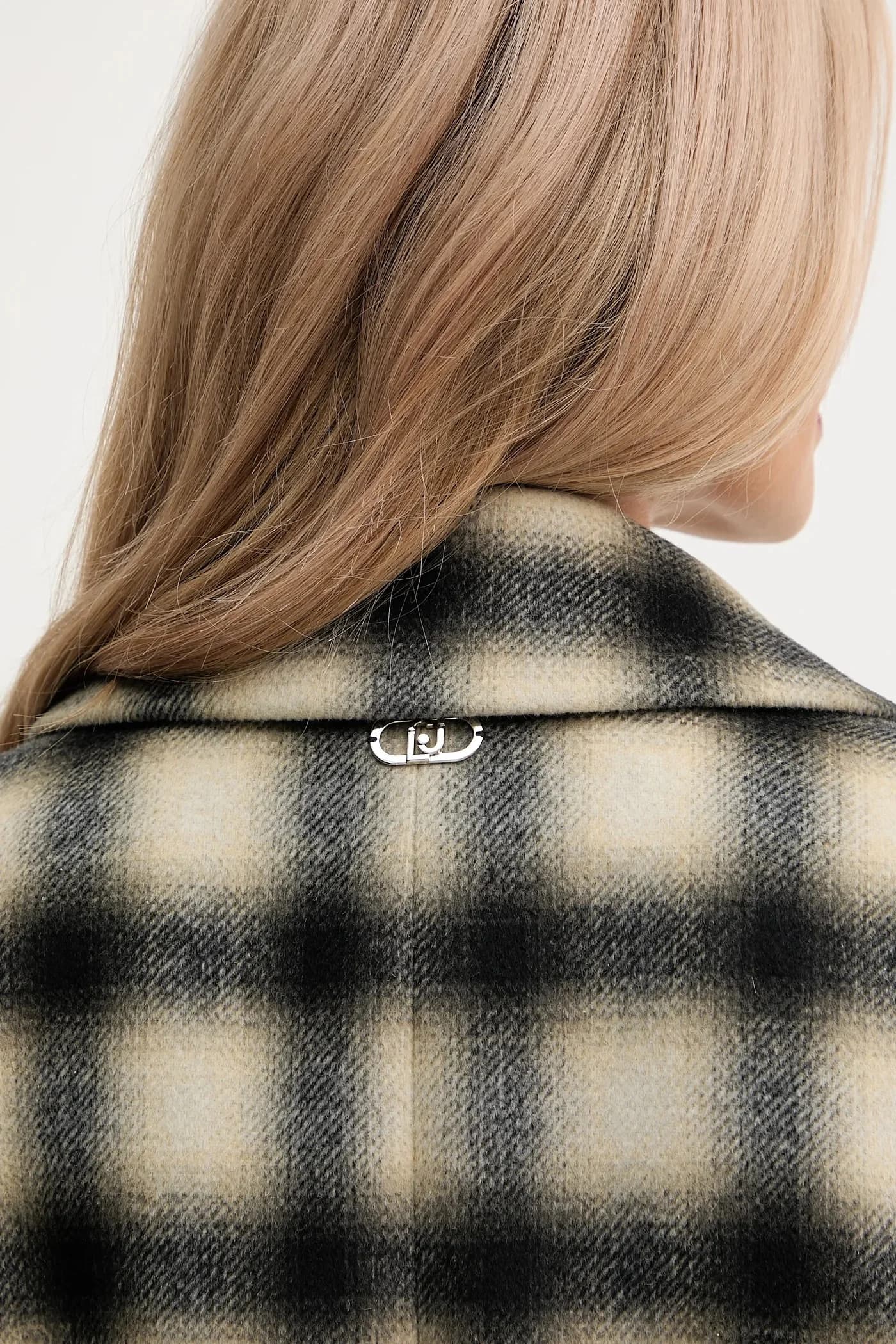 Куртка из смесовой шерсти - фото 7